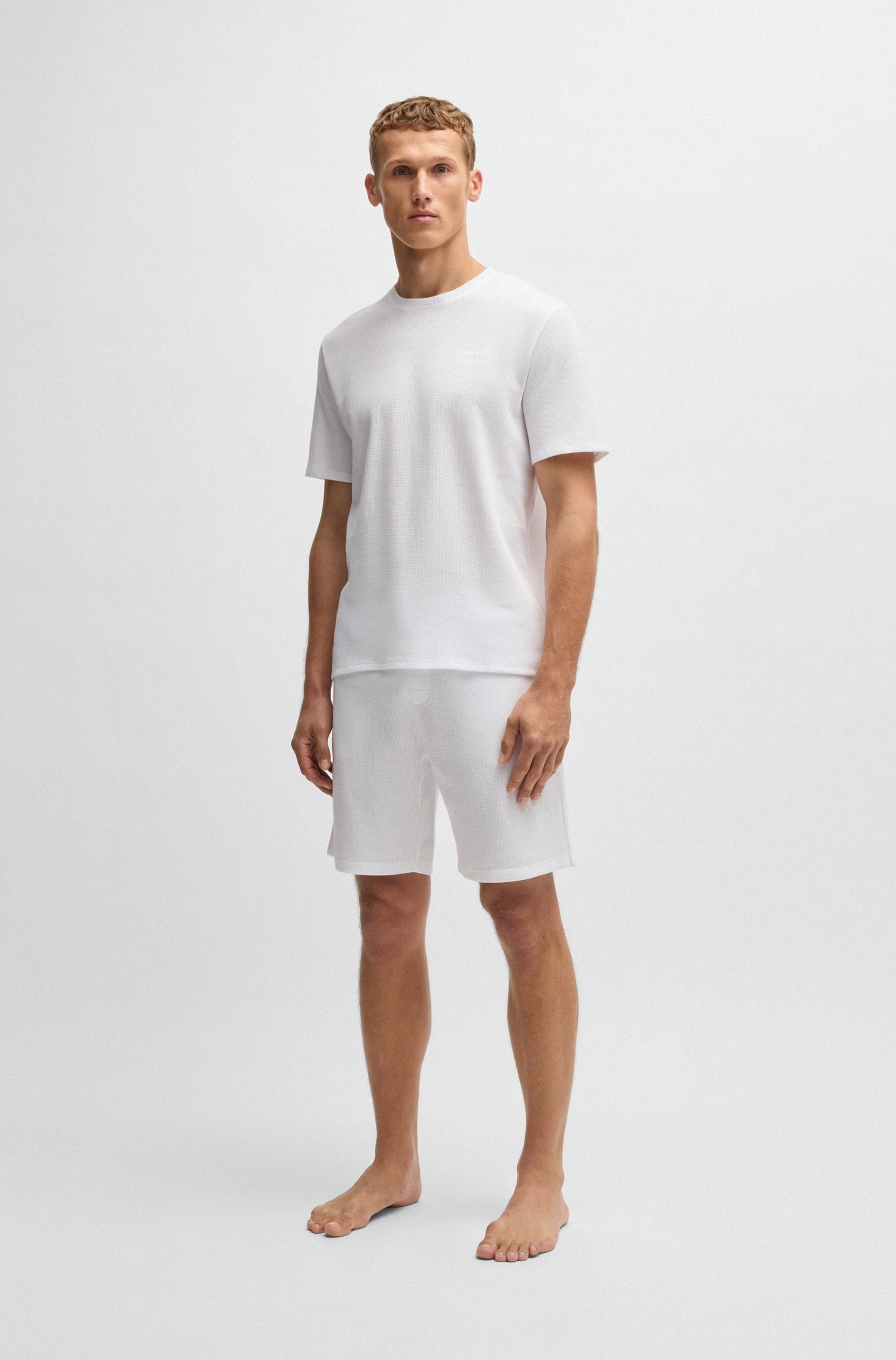 BOSS Pyjamashorts »Waffle Shorts«