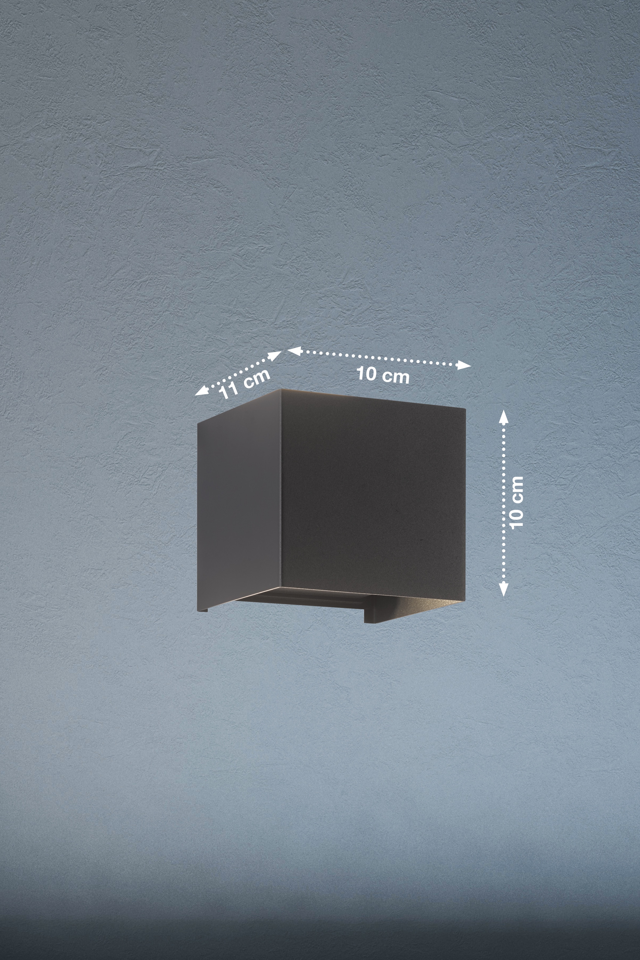 FISCHER & HONSEL LED Wandleuchte »Wall« LED-Modul 1 Stk. Warmweiß langlebige LED