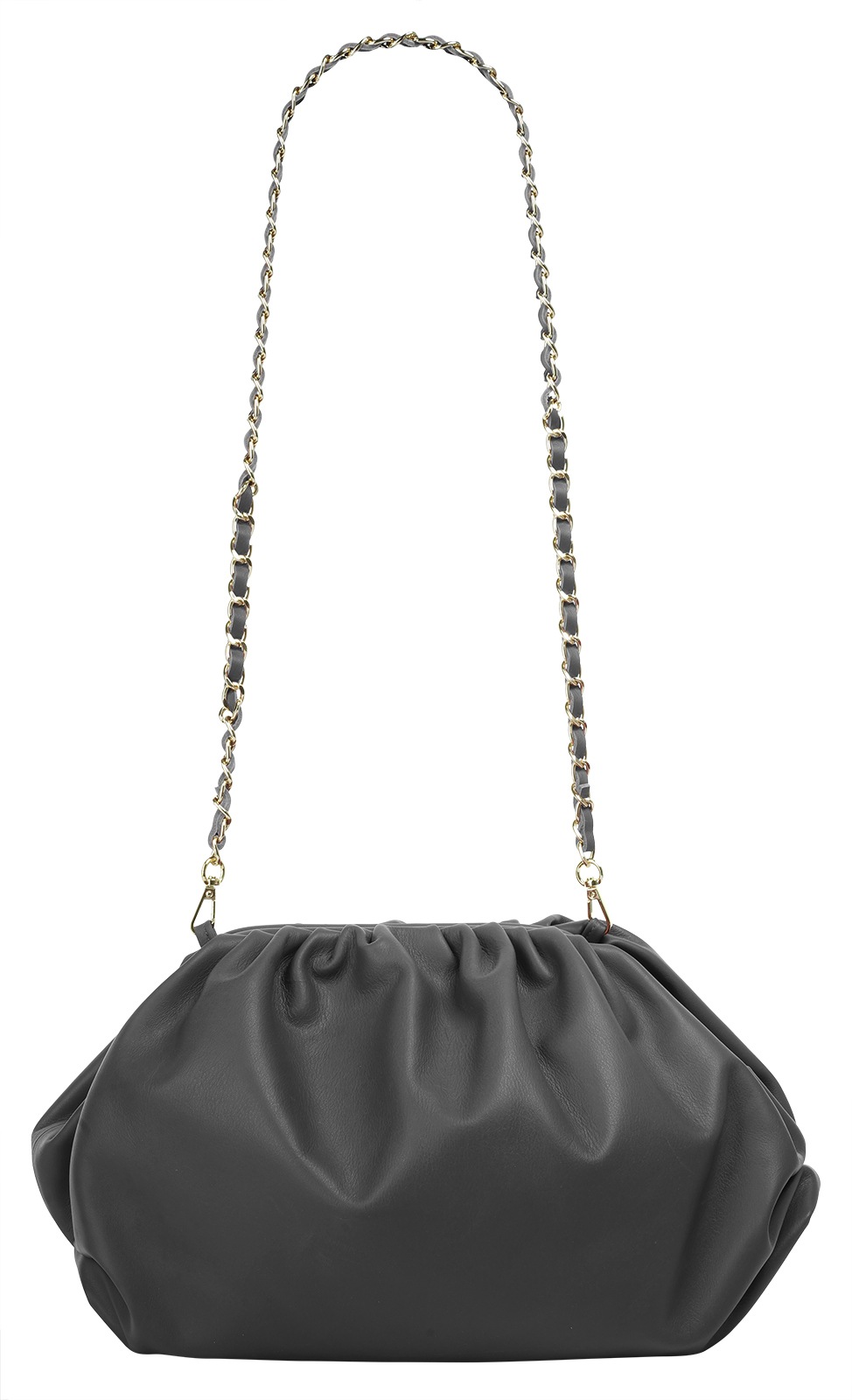 Cluty Umhängetasche, echt Leder, Made in Italy