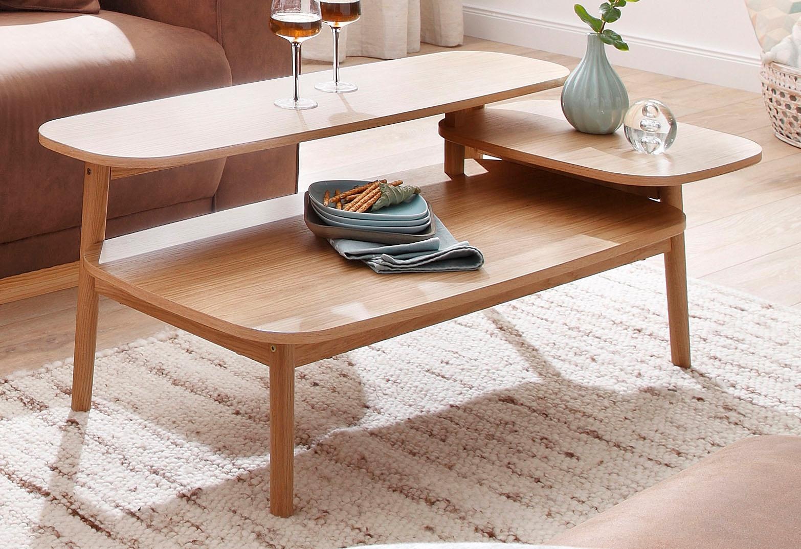 Woodman Couchtisch »Eichberg, Kafeetisch, Sofatisch, Wohnzimmertisch« mit 3 günstig online kaufen