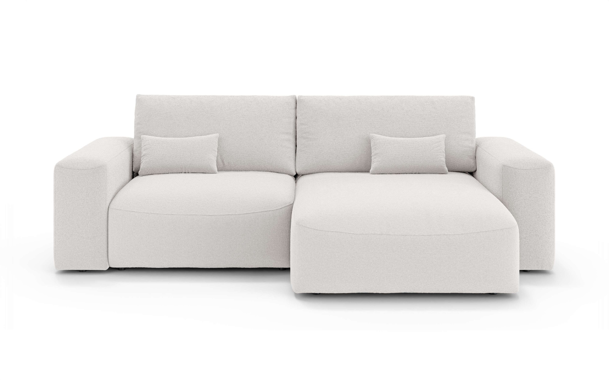 OTTO home Ecksofa »MATTS Schlafsofa mit Bettkasten, Maße B/T/H: 265/159/89 günstig online kaufen