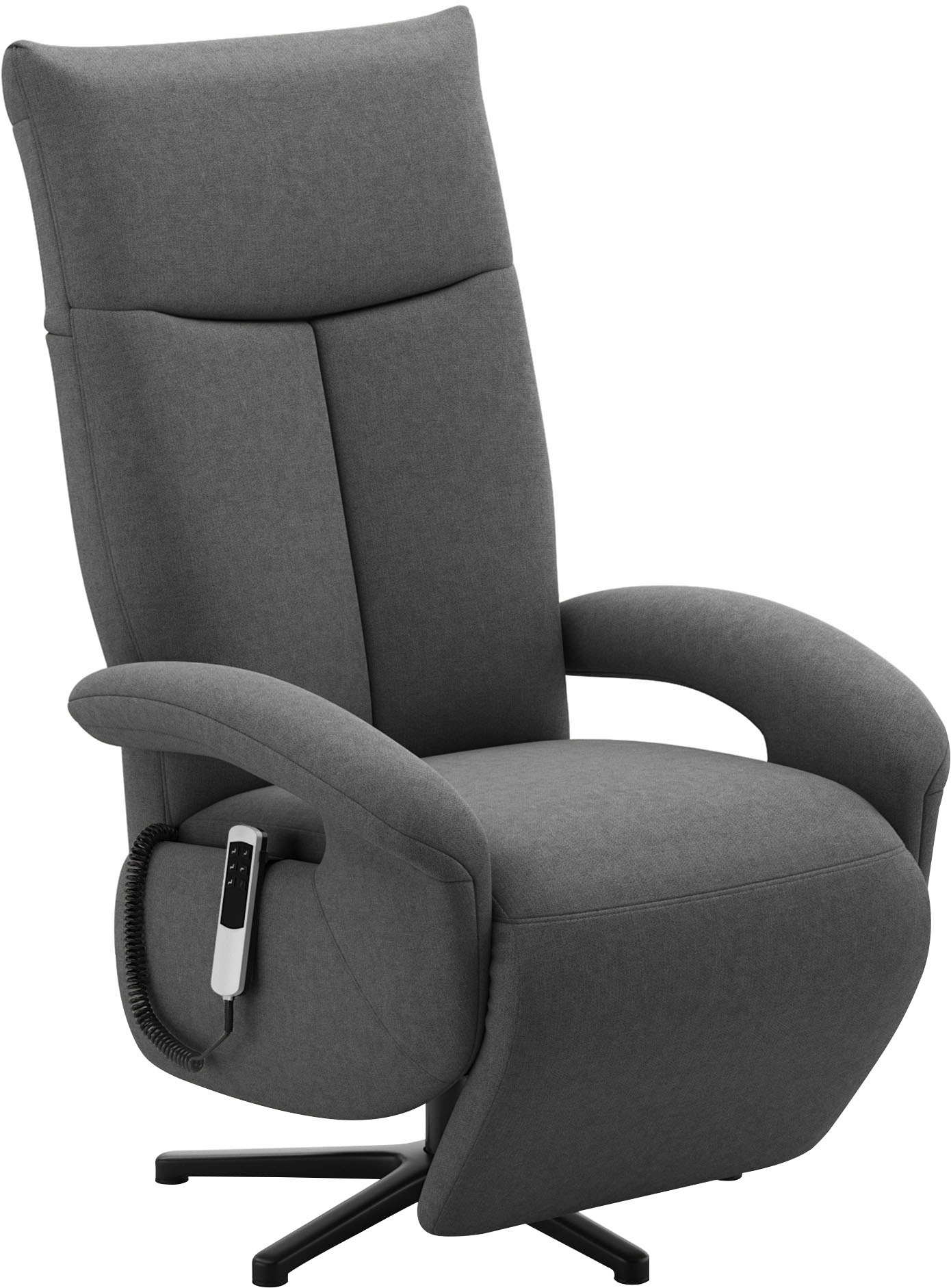 sit&more TV-Sessel »Zoe«, wahlweise manuell oder elektrischer Funktion mit Akku