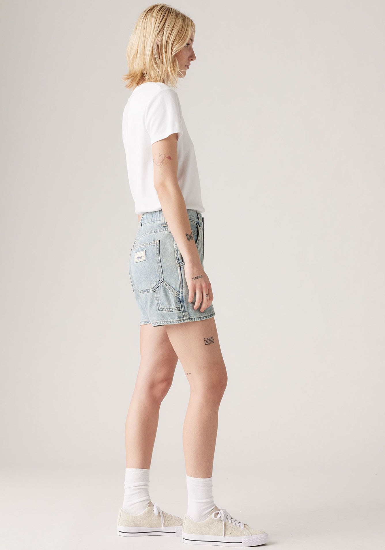 Levi's® Jeansshorts »FW CARPENTER SHORT«, mit Teilungsnähten