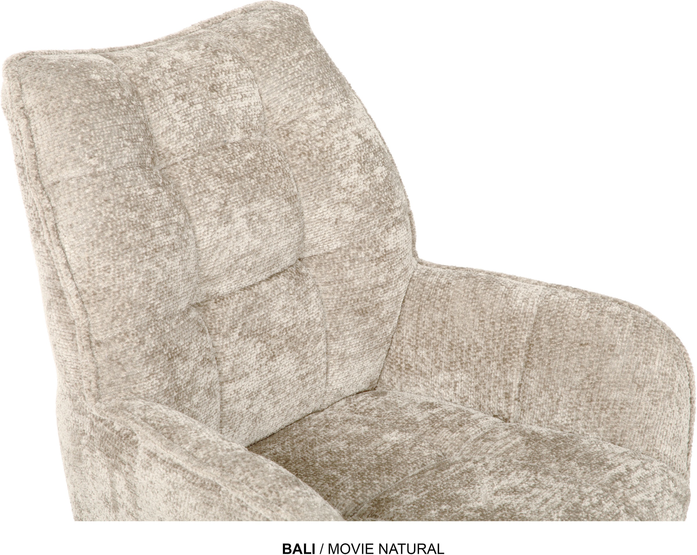 OMG Design Esszimmerstuhl »Bali« (Set) 2 Stk.Drehstuhl mit auto-return, Armlehnenstuhl