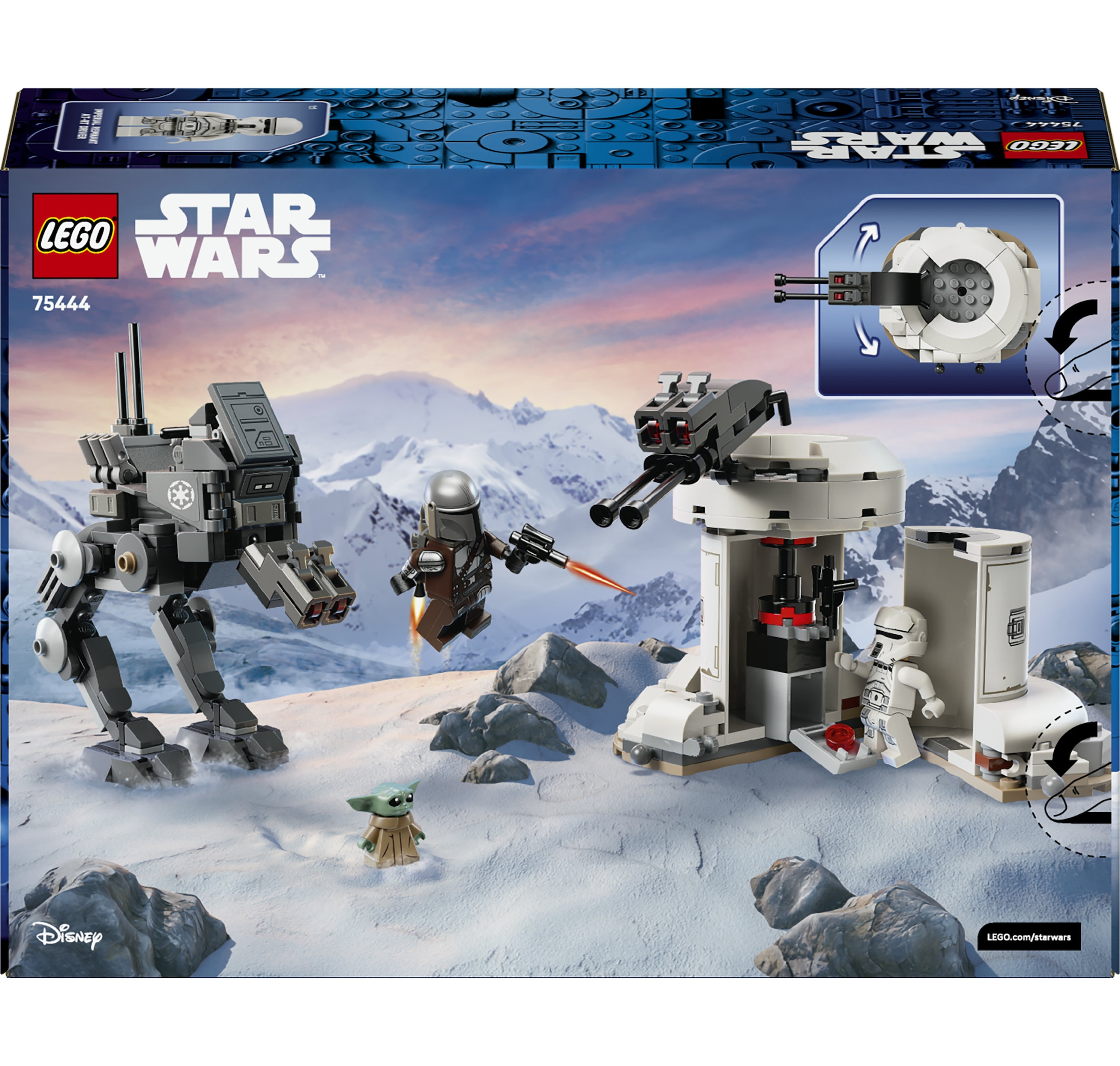 LEGO® Konstruktionsspielsteine »Angriff des AT-RT (75444), LEGO Star Wars™«