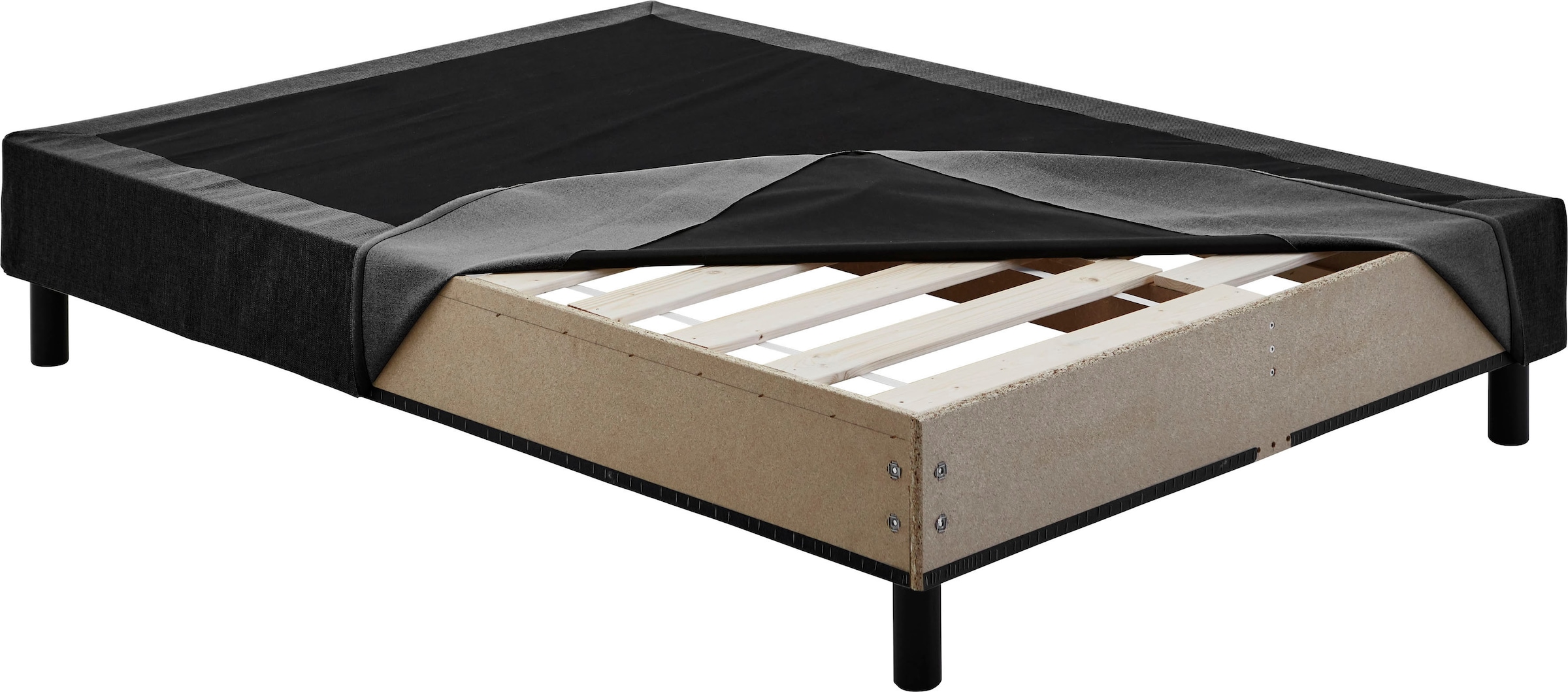 8. Bild von ATLANTIC home collection Boxbett »Happy«, ohne Kopfteil, mit Topper, wahlweise mit oder ohne Bettwaren