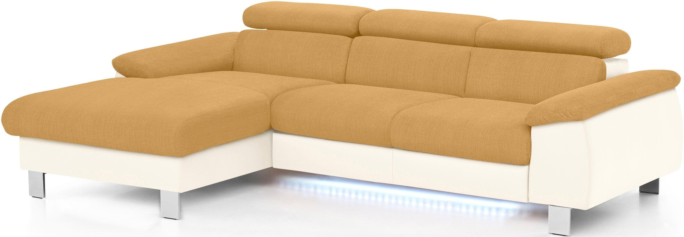 COTTA Polstergarnitur »Komaris L-Form«, (Set), Set bestehend aus: Ecksofa m günstig online kaufen