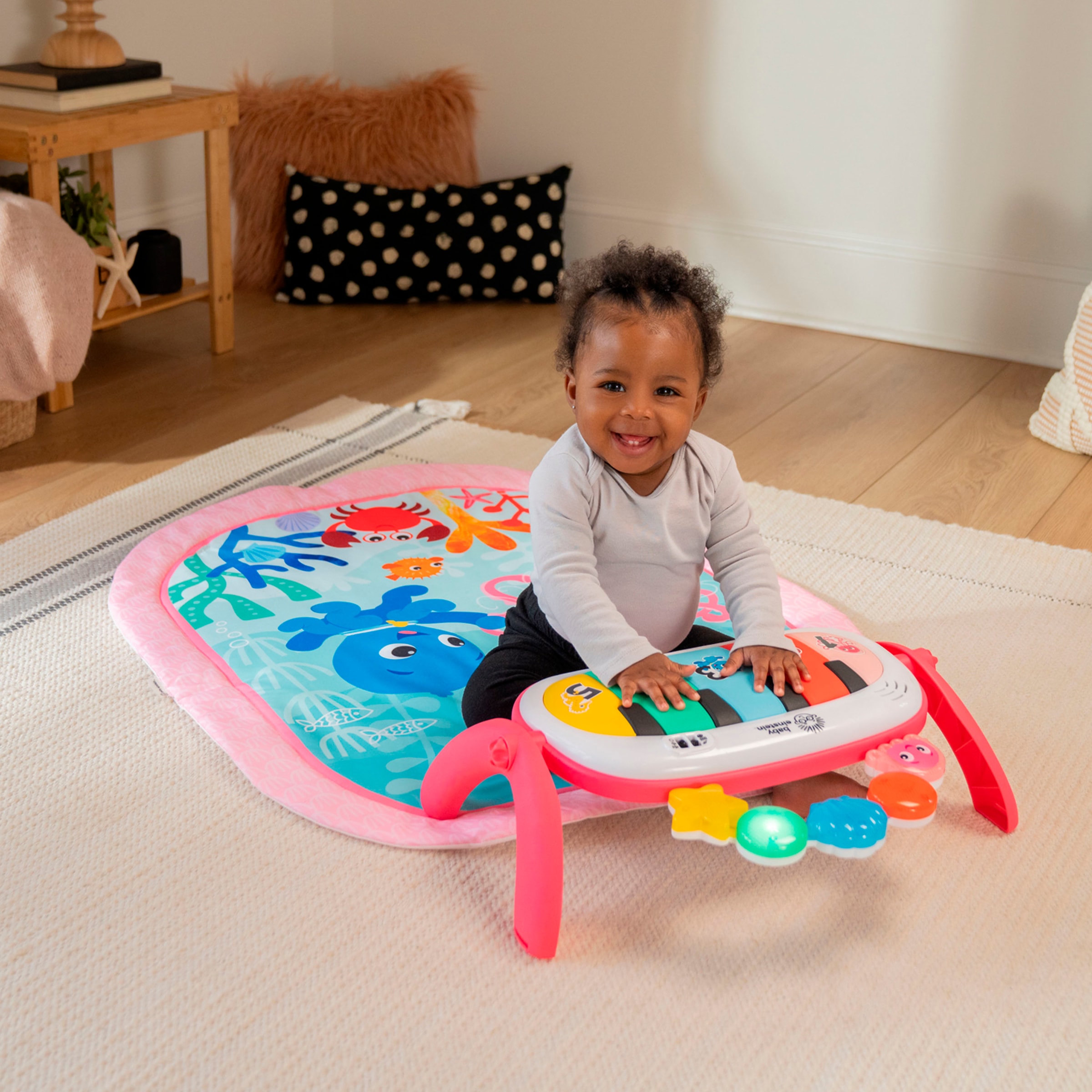 Baby Einstein Spielbogen »4-in-1 Kickin’ Tunes Jellyfish Jamboree Music & Language Discovery Gym«, mit Soundeffekt