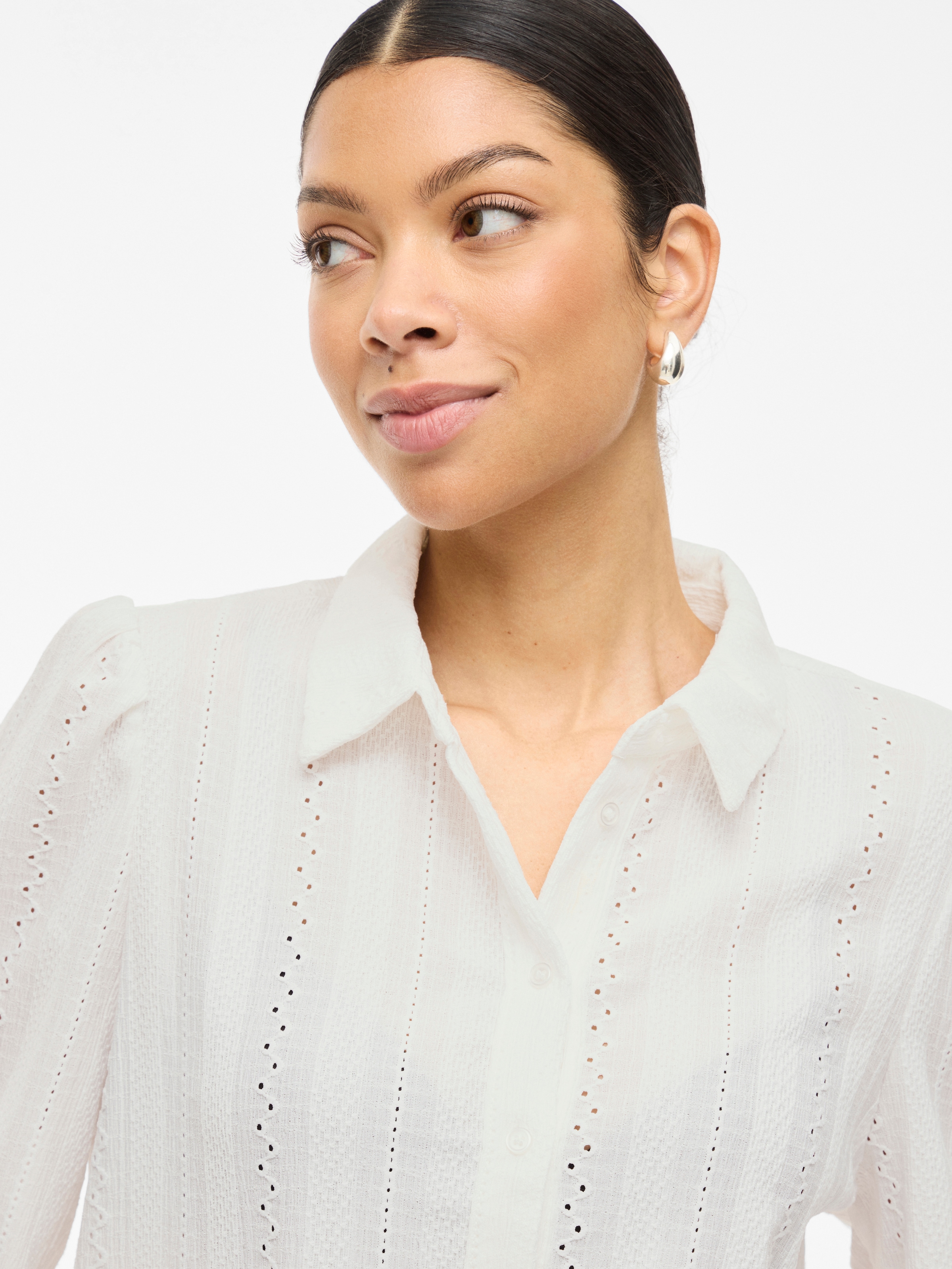 Vila Langarmbluse »VIZANIA L/S SHIRT - NOOS«