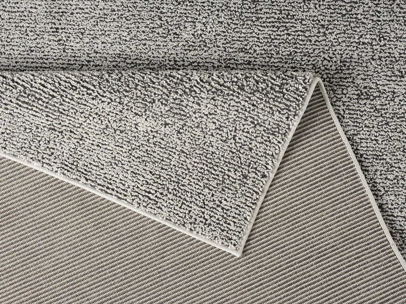 OTTO home Teppich »Lisam« rechteckig 15 mm Höhe meliert, uni, Wohnzimmer, Schlafzimmer