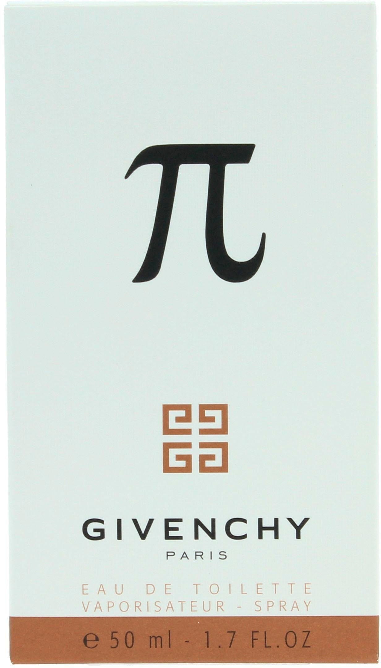 GIVENCHY Eau de Toilette »Pi«, Holziger Herrenduft mit Mandarine, Basilikum, Guajakholz und Vanille.