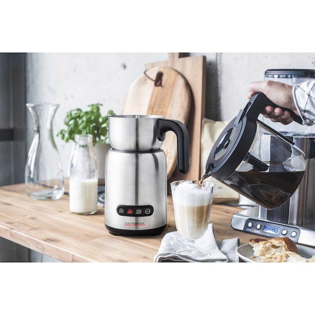 Gastroback Milchaufschäumer Design Milk & Chocolate Advanced 42359,  automatisch auf Rechnung kaufen