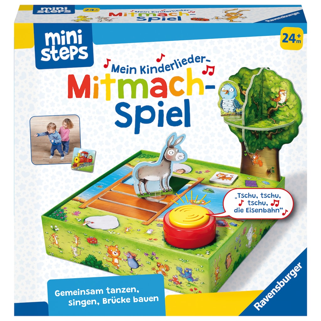 Ravensburger Spiel »ministeps® Kinderlieder-Mitmachspiel«, Made in Europe, FSC® - schützt Wald - weltweit