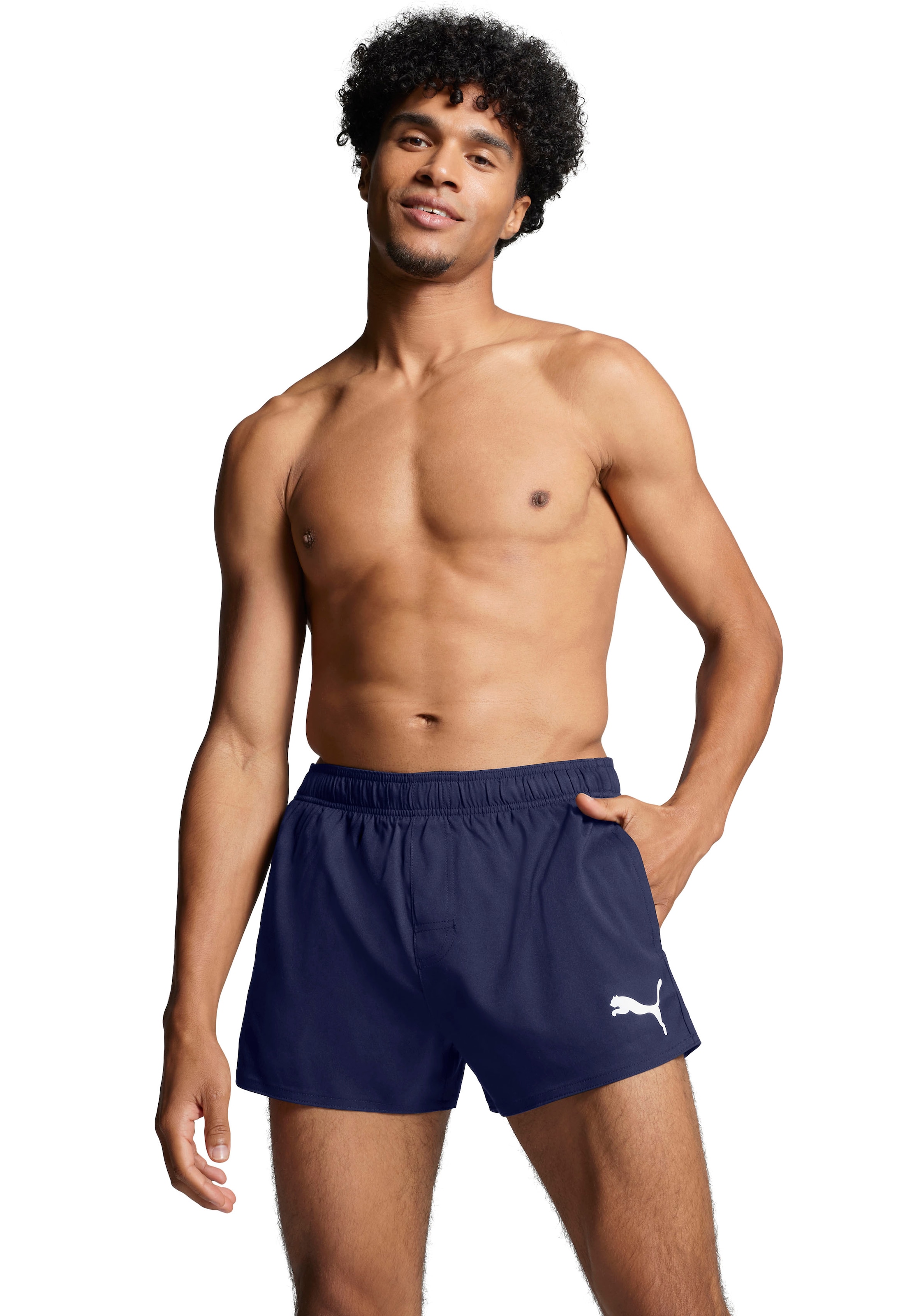 PUMA Badeshorts, mit Seitentaschen