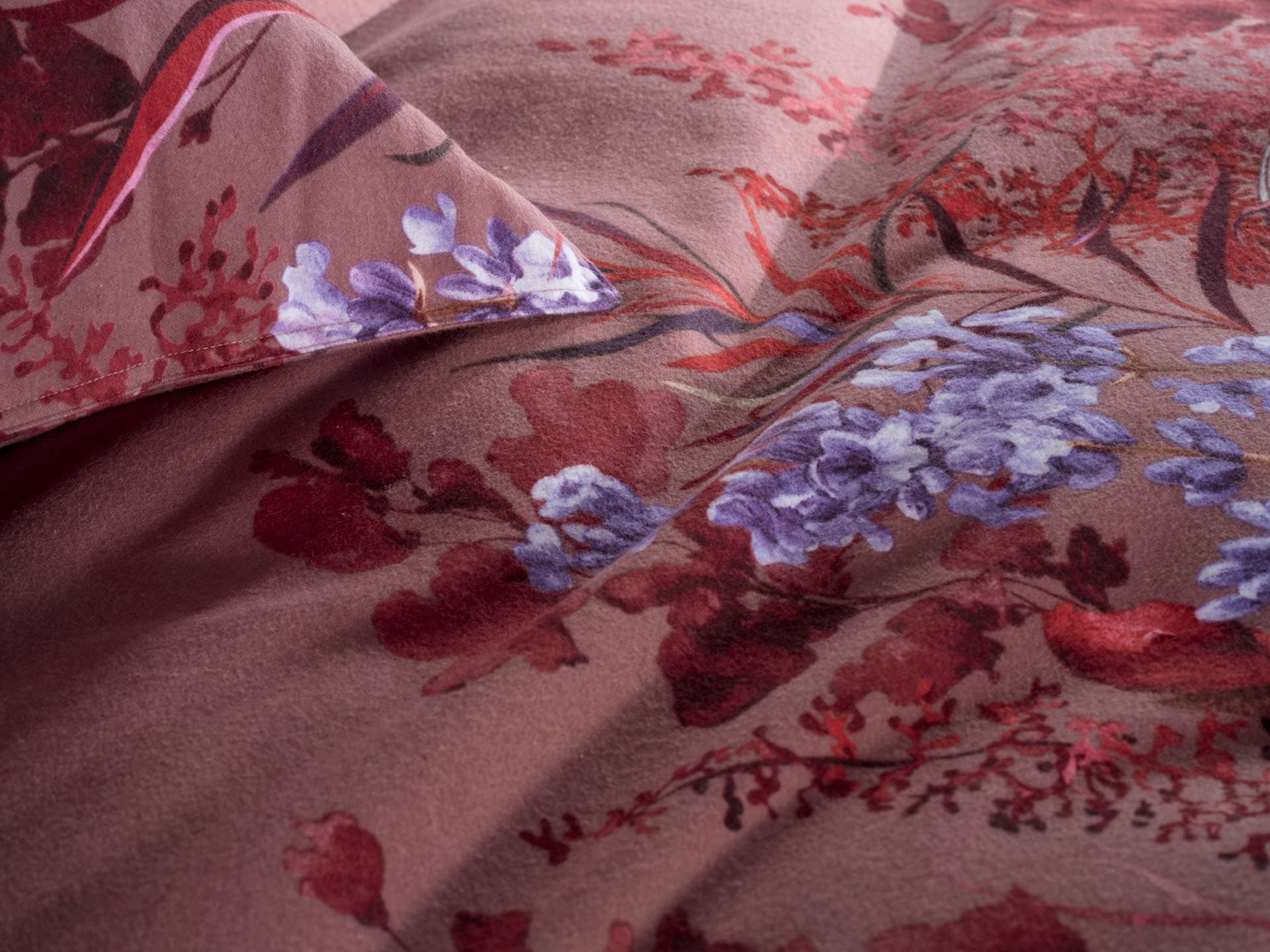 Heckett & Lane Bettwäsche »Mino« 2 tlg. Bettwäsche aus  hochwertigem Flanell, Bettwäsche ab 135x200 cm