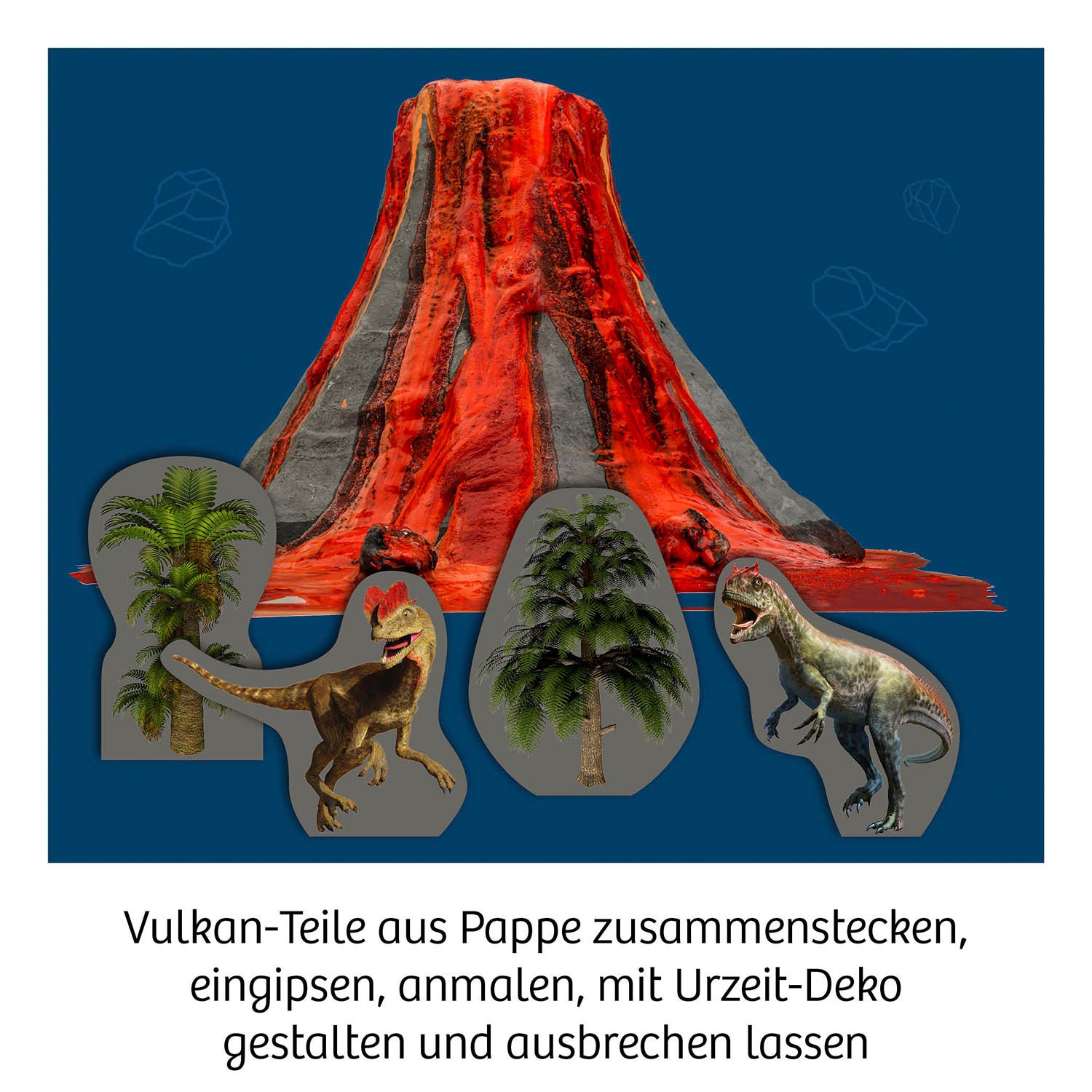 Kosmos Experimentierkasten »Urzeit-Vulkan«, Made in Germany