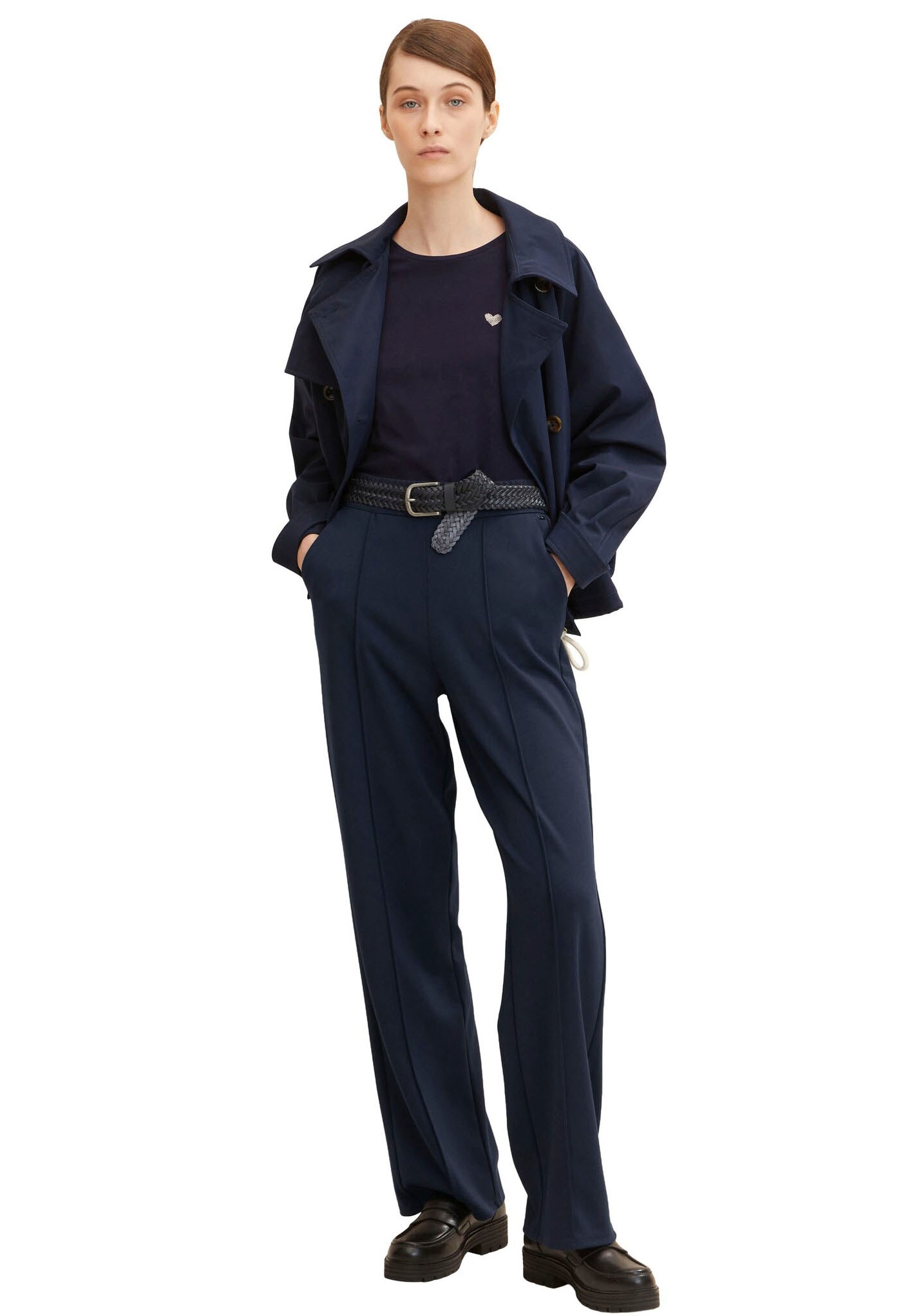 TOM TAILOR 3/4-Arm-Shirt, (Packung, 2 tlg., 2er-Pack), im Doppel - immer Ringel + uni