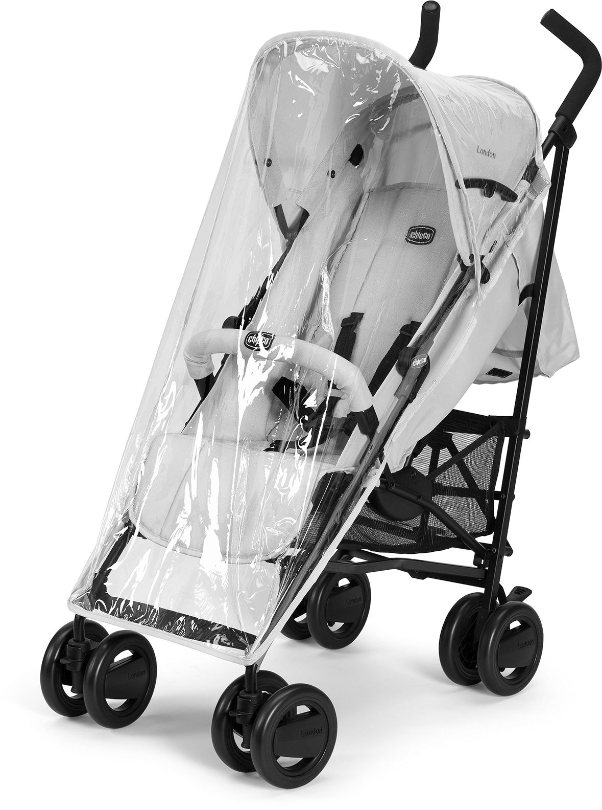 Chicco Kinder-Buggy »London, red passion«, mit schwenk- und feststellbaren Vorderrädern;