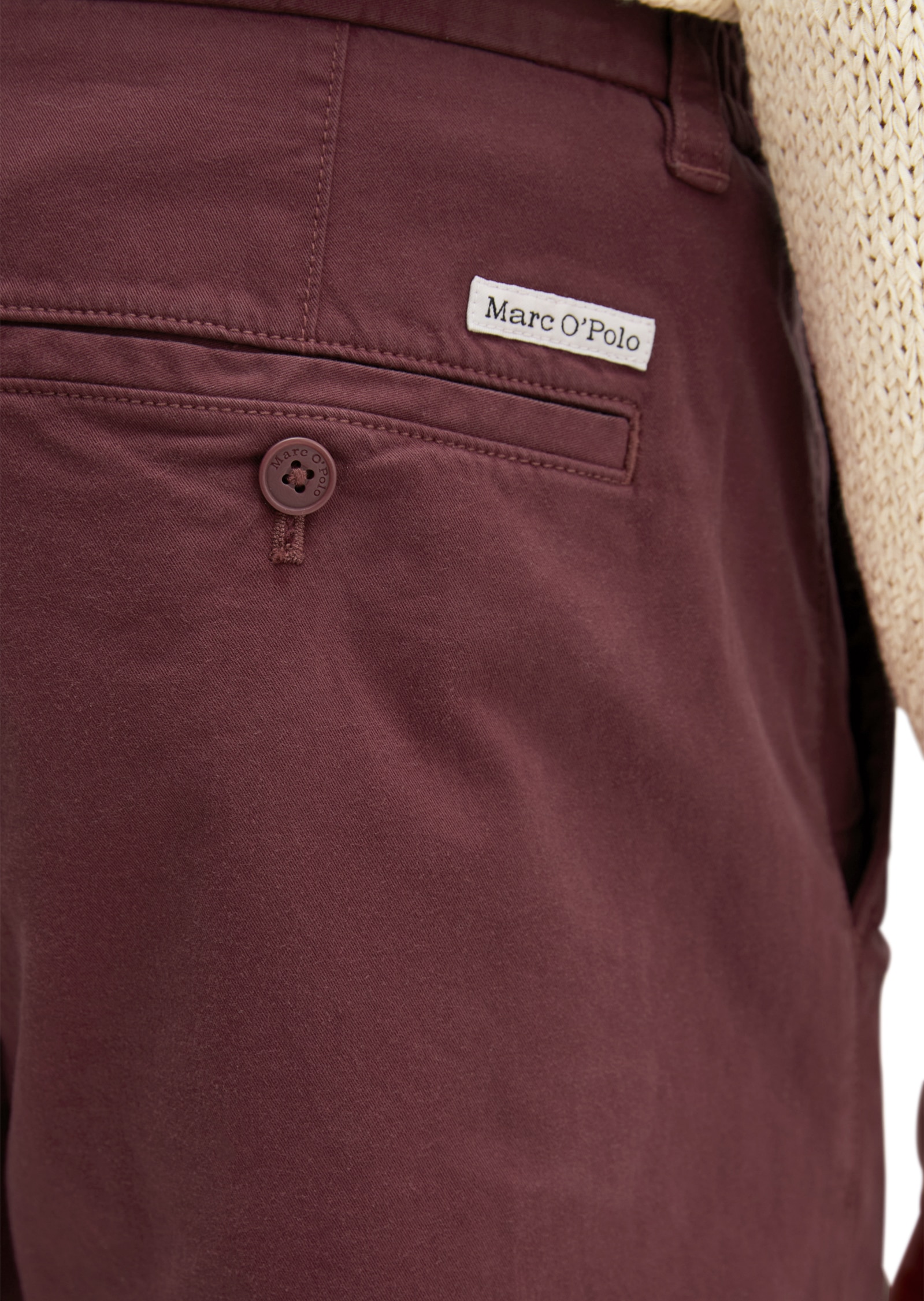 Marc O'Polo Shorts  Model Reso Jogger regular in softer Twill Stretch-Qualität