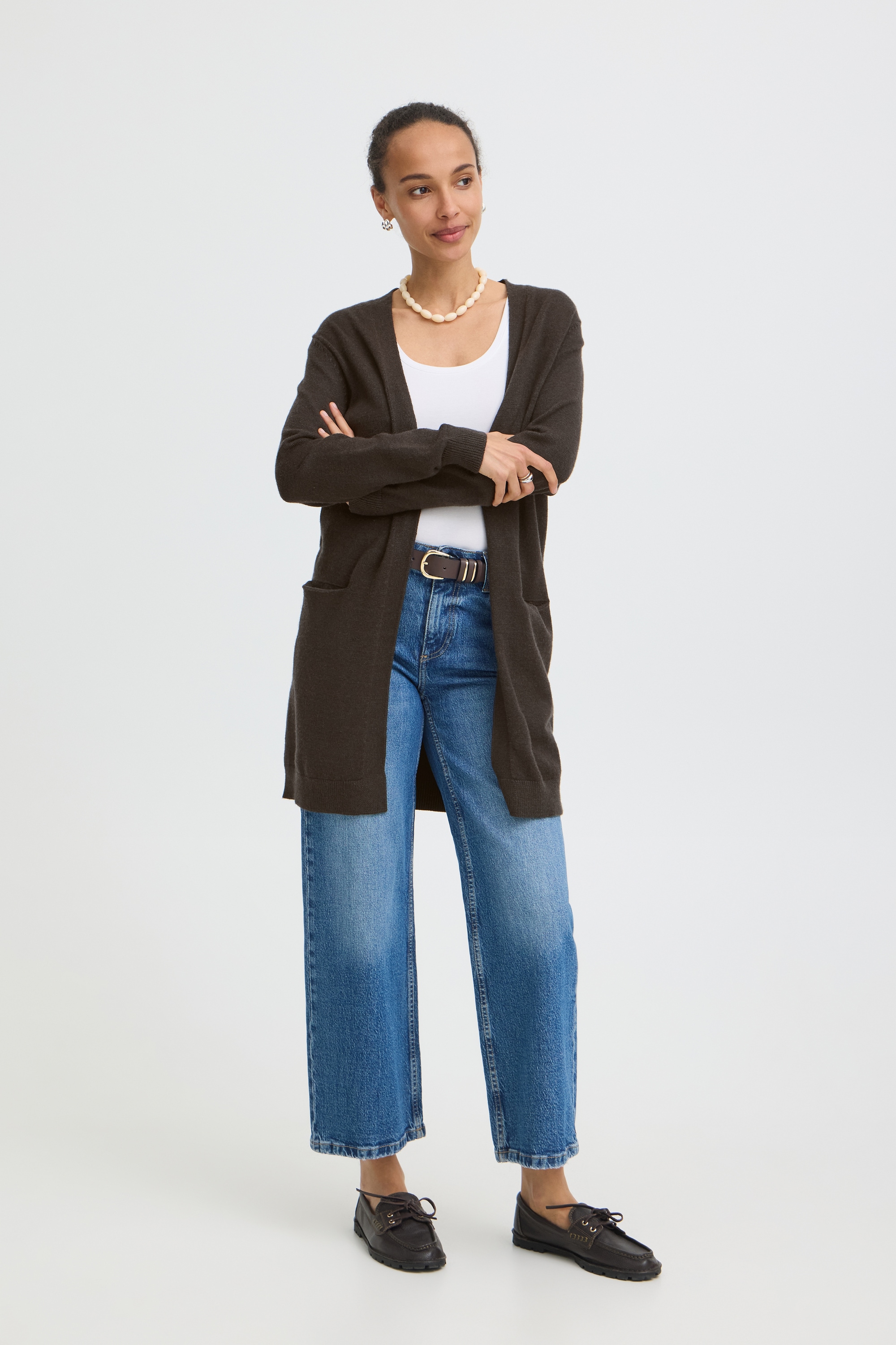 b.young Strickjacke »Langarm BYNONINA«
