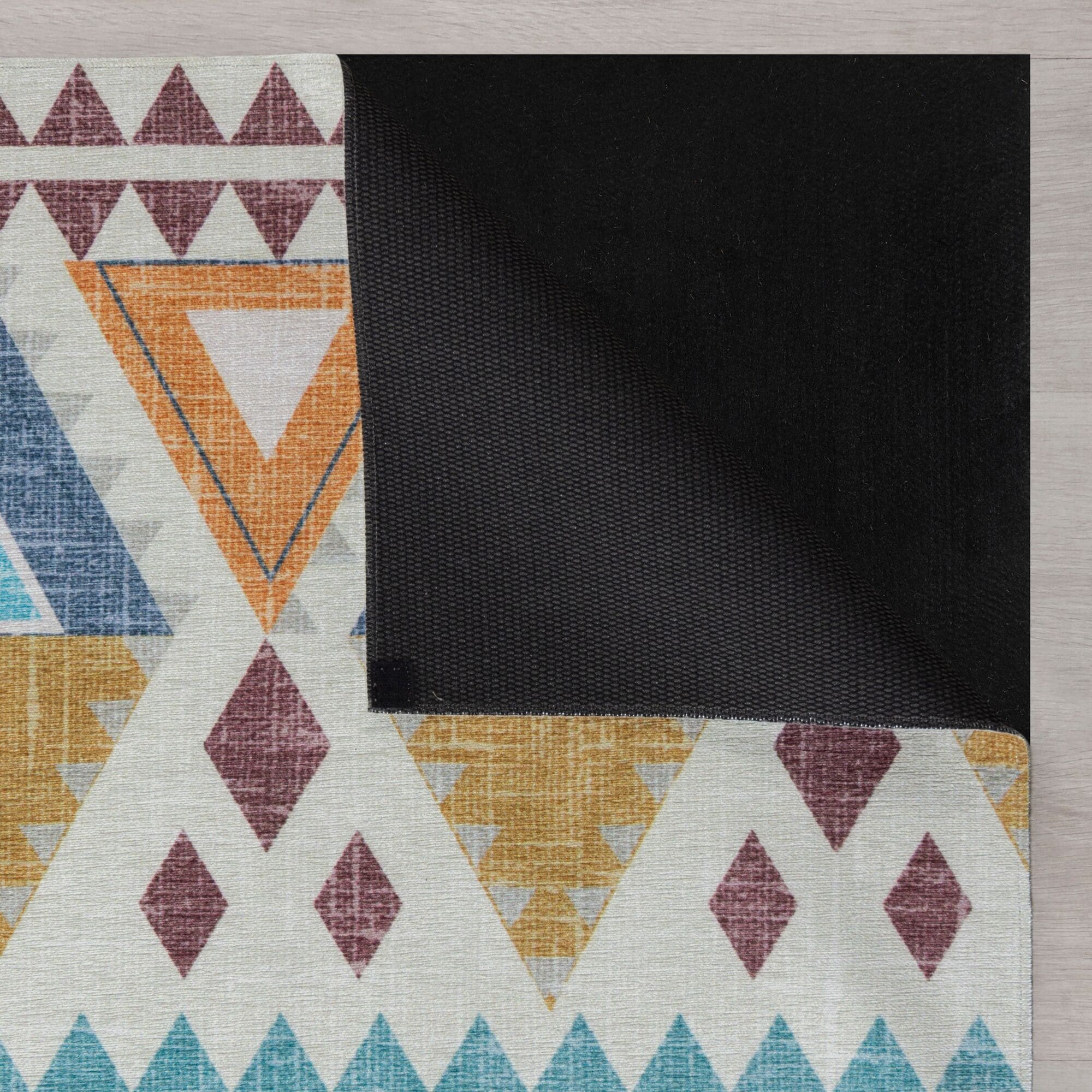 FLAIR RUGS Teppich »Lyle Aztec«, rechteckig, 8 mm Höhe, Lawson Kilim Washbarer Teppich