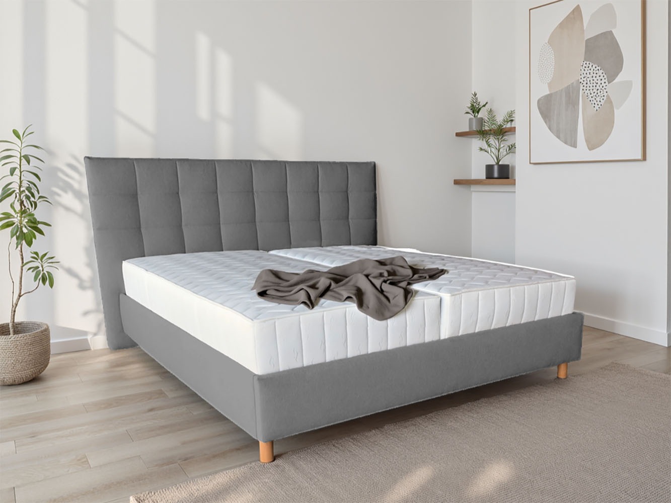 COLLECTION AB Polsterbett »CLASSIC Scandi erhältlich in der Breite 180x200c günstig online kaufen