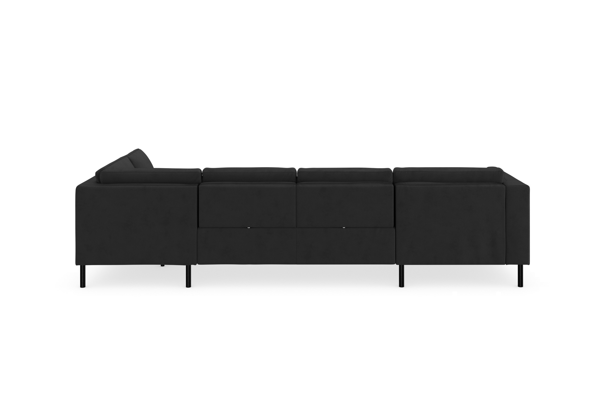 sit&more Wohnlandschaft »Lindholm U-Form«, mit Sitztiefenverstellung und Federkern