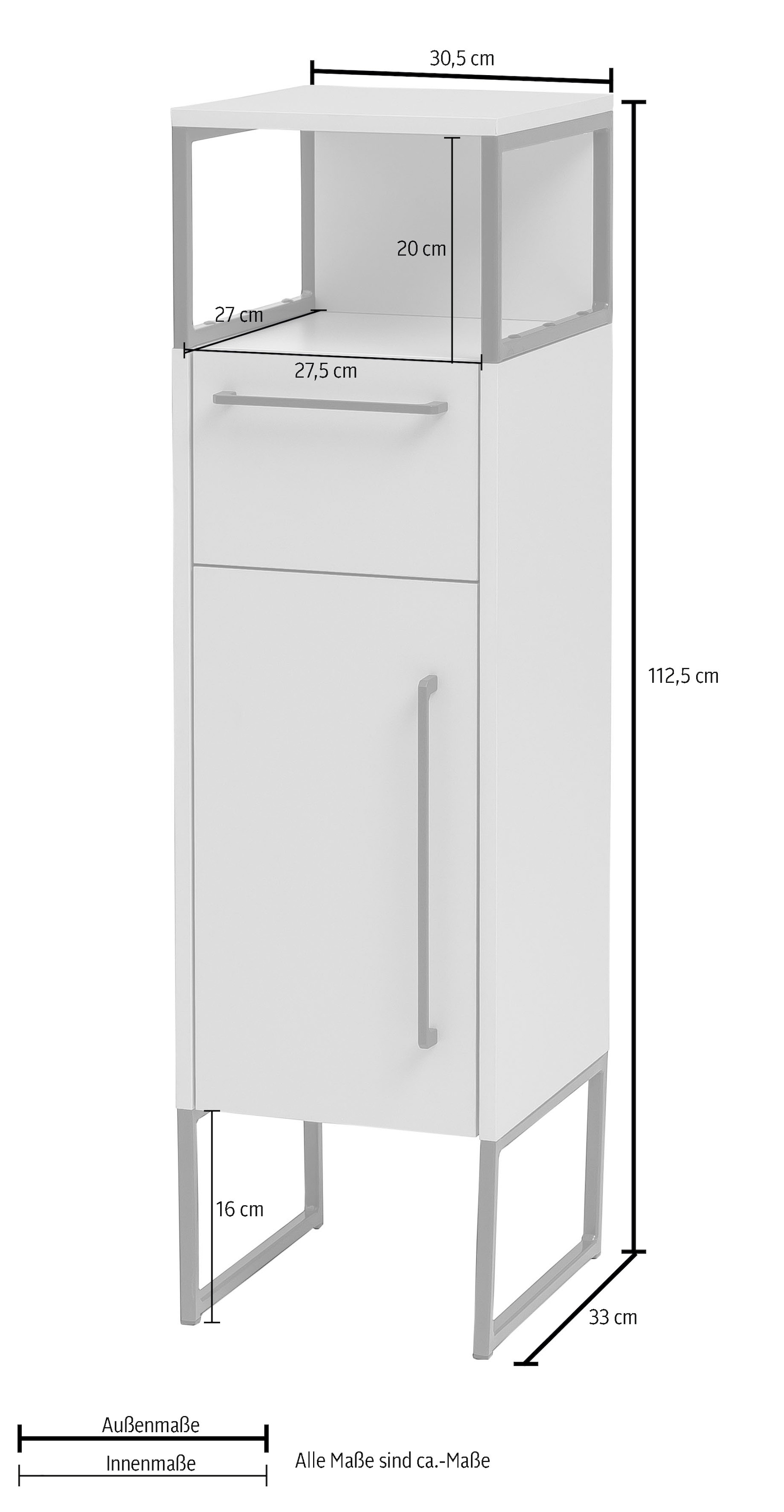 Schildmeyer Midischrank »Limone«