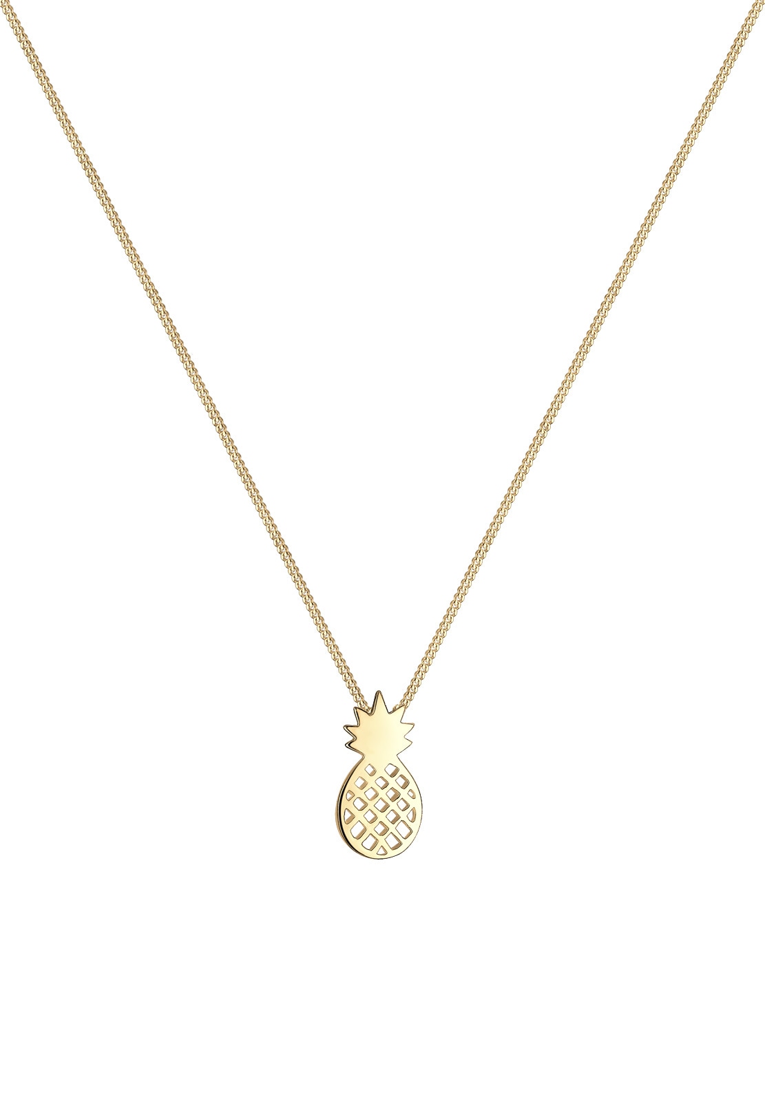 Elli Kette mit Anhänger »Ananas Frucht 925 Sterling Silber«