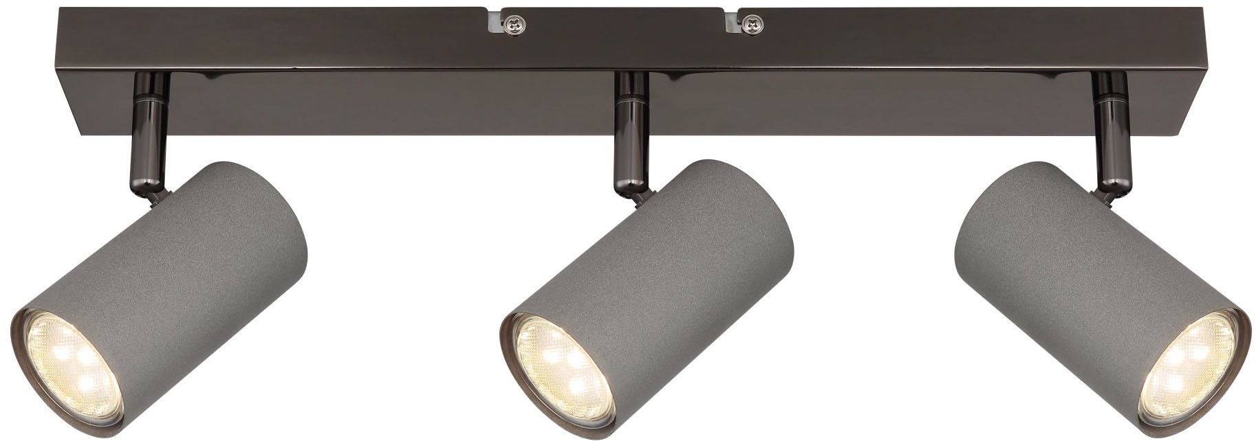 GLOBO LIGHTING LED Deckenstrahler »ROBBY«, 3 flammig, Leuchtmittel GU10 | ohne Leuchtmittel, moderne Wandschildleuchte
