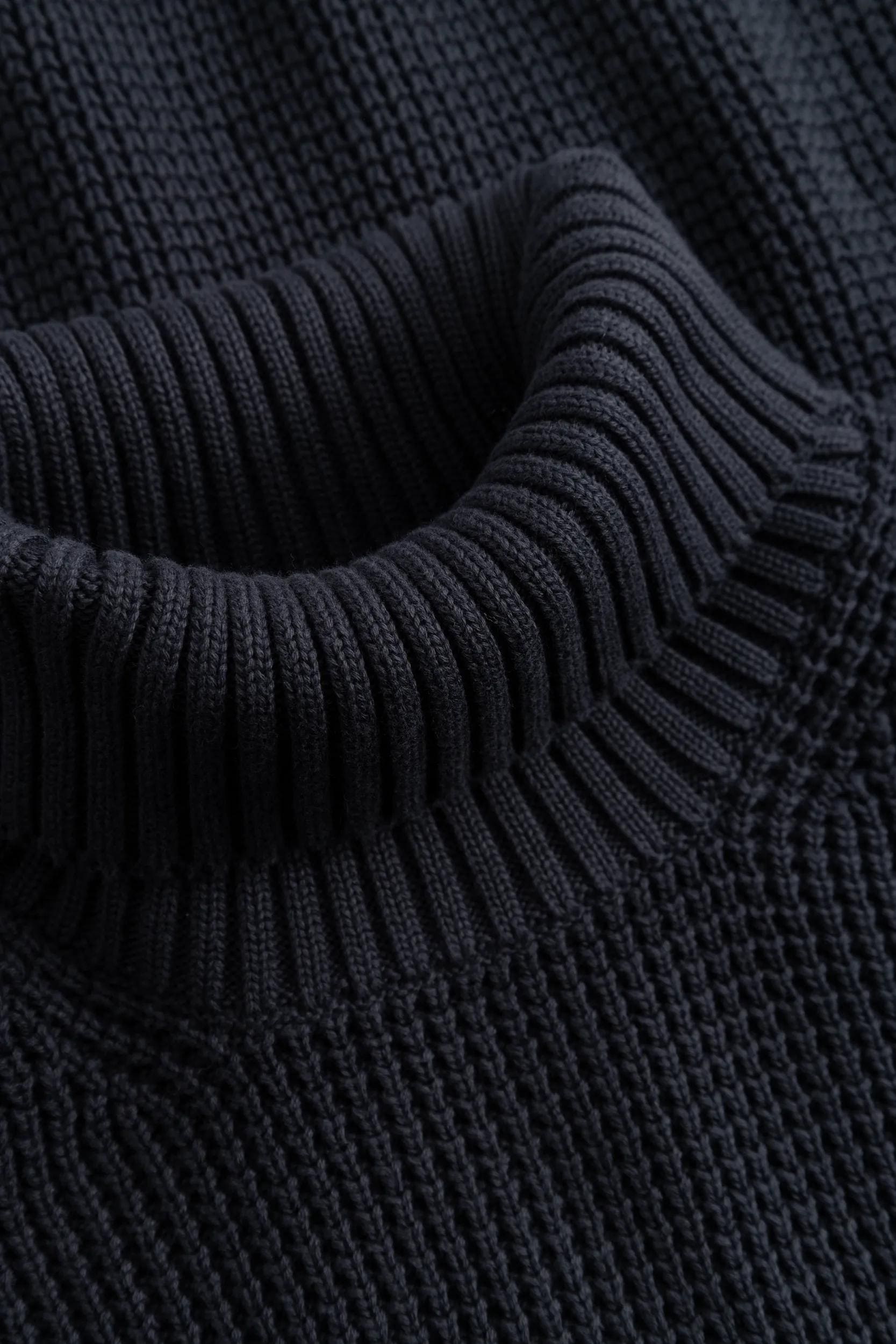 Joop Jeans Rollkragenpullover »Horiano« aus Perlfangstrick