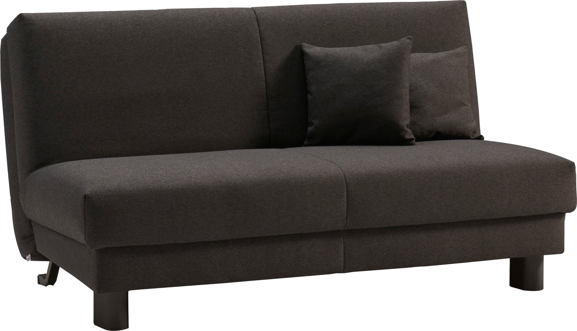 ell + ell Schlafsofa »Enny« Breite 180 cm, Liegehöhe 40 cm, Füße schwarz günstig online kaufen