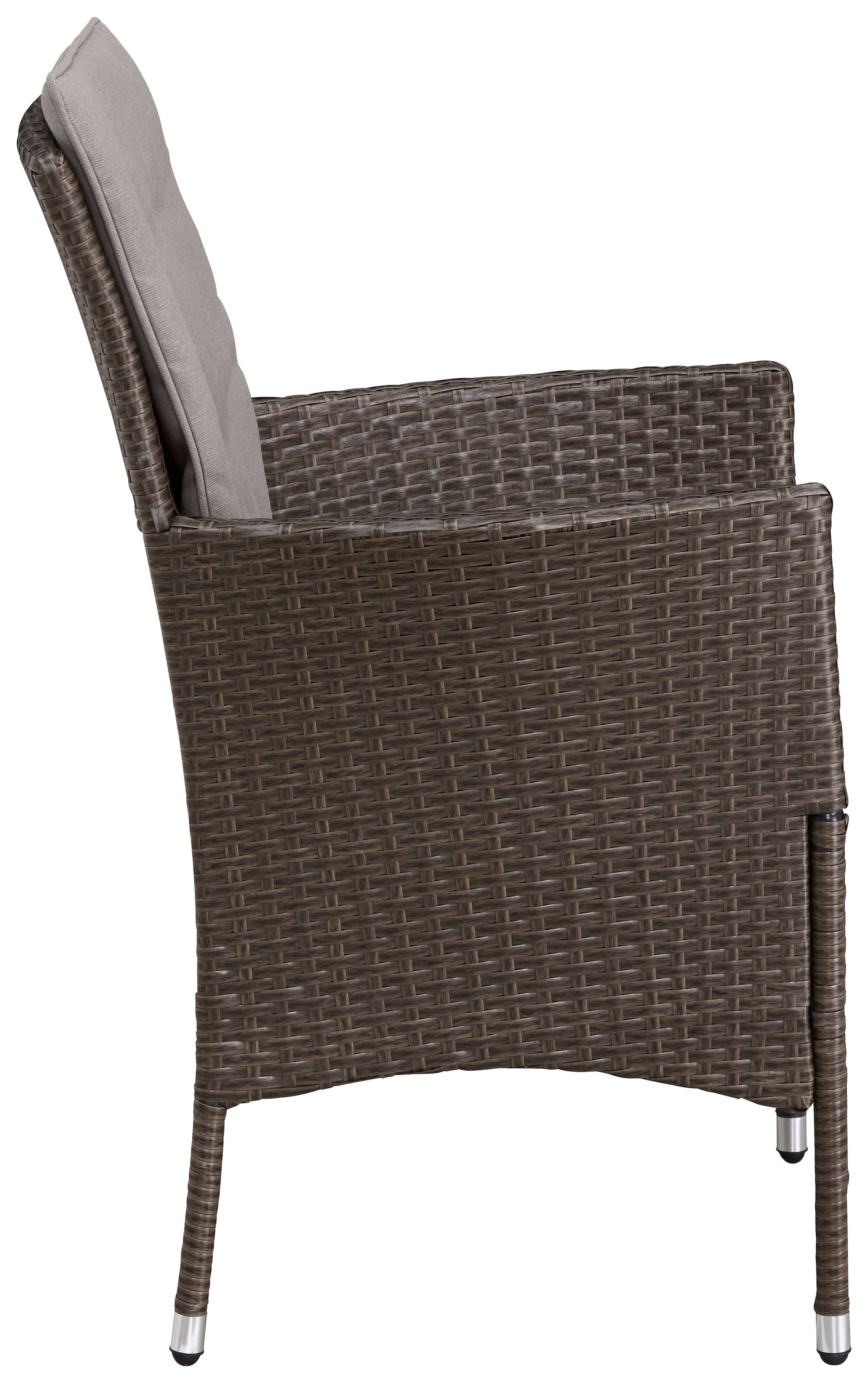 KONIFERA Balkonset »Mailand«, (7 tlg.), 2 Sessel, Tisch 112x65 cm,  Polyrattan online kaufen