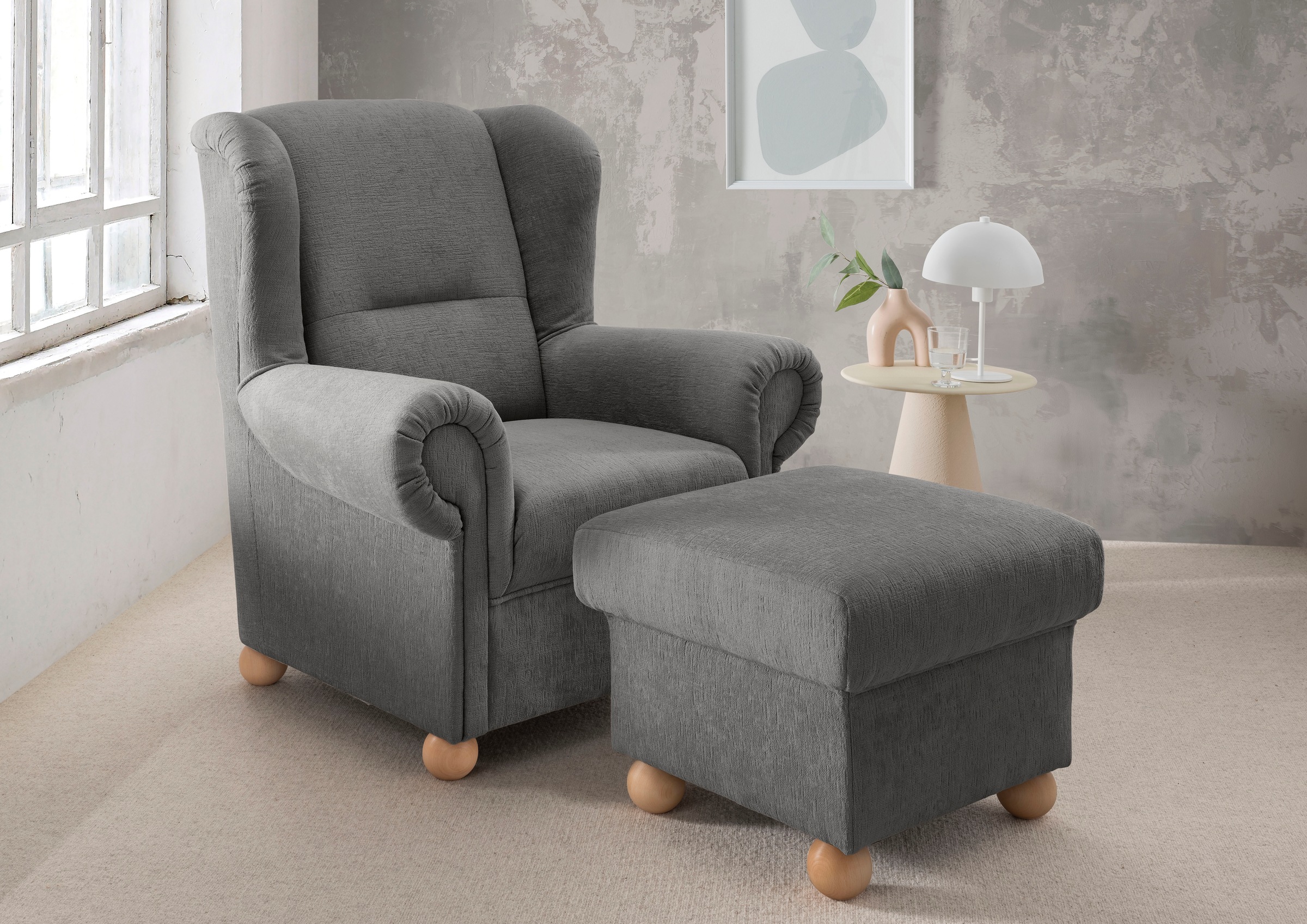 Home affaire Polstergarnitur »Torello« 2 tlg. tlg. günstig online kaufen