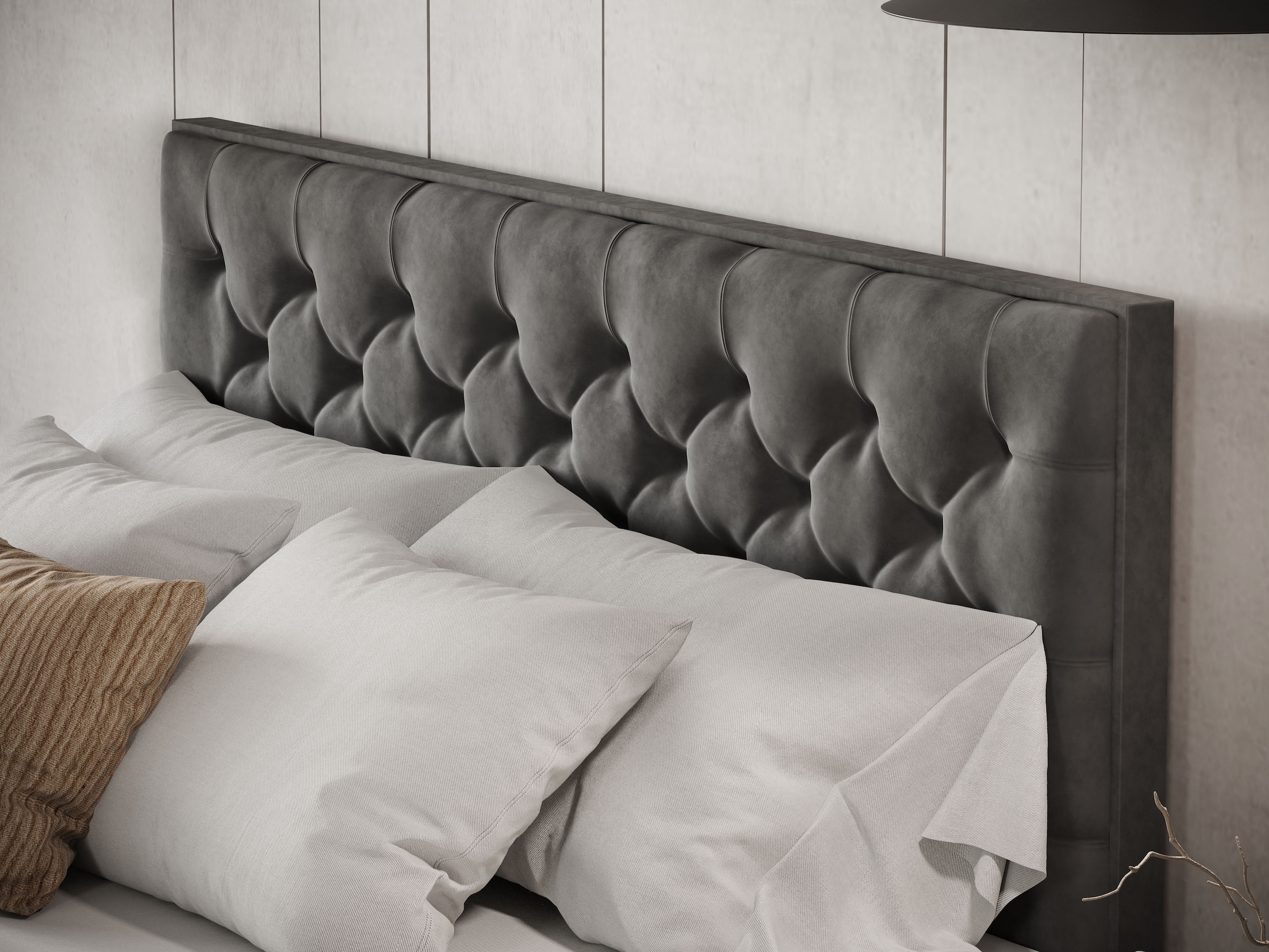 FORTE Boxspringbett »Lanciano Max inkl. zwei Bettkästen und Kaltschaum Topper«, und einer 7-Zonen-Tonnentaschen-Federkernmatratze H2/H3