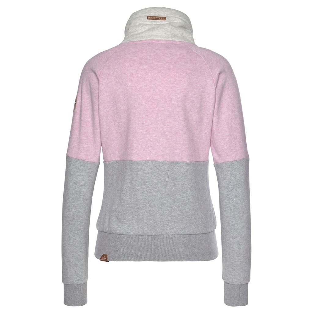 Ragwear Sweatjacke »FREDIE ZIP«, Colorblocking