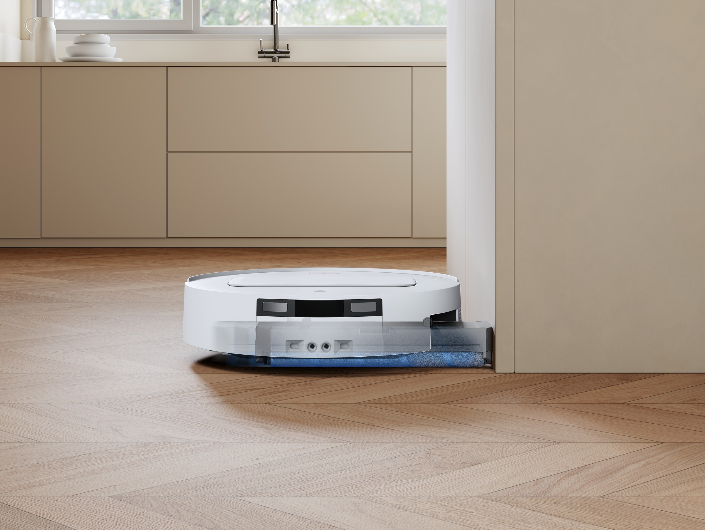 ECOVACS Nass-Trocken-Saugroboter »DEEBOT T90 MAX PRO« 40.000 Pa + 16,45L/s Luftstrom, Wischwalze, All-in-One Station