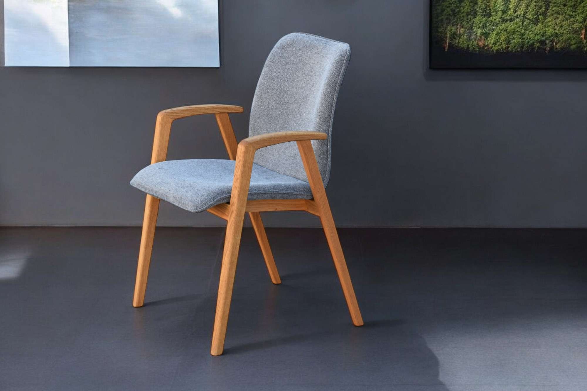 Home affaire Armlehnstuhl »Loreen Esszimmerstuhl, Polsterstuhl, Designstuhl günstig online kaufen