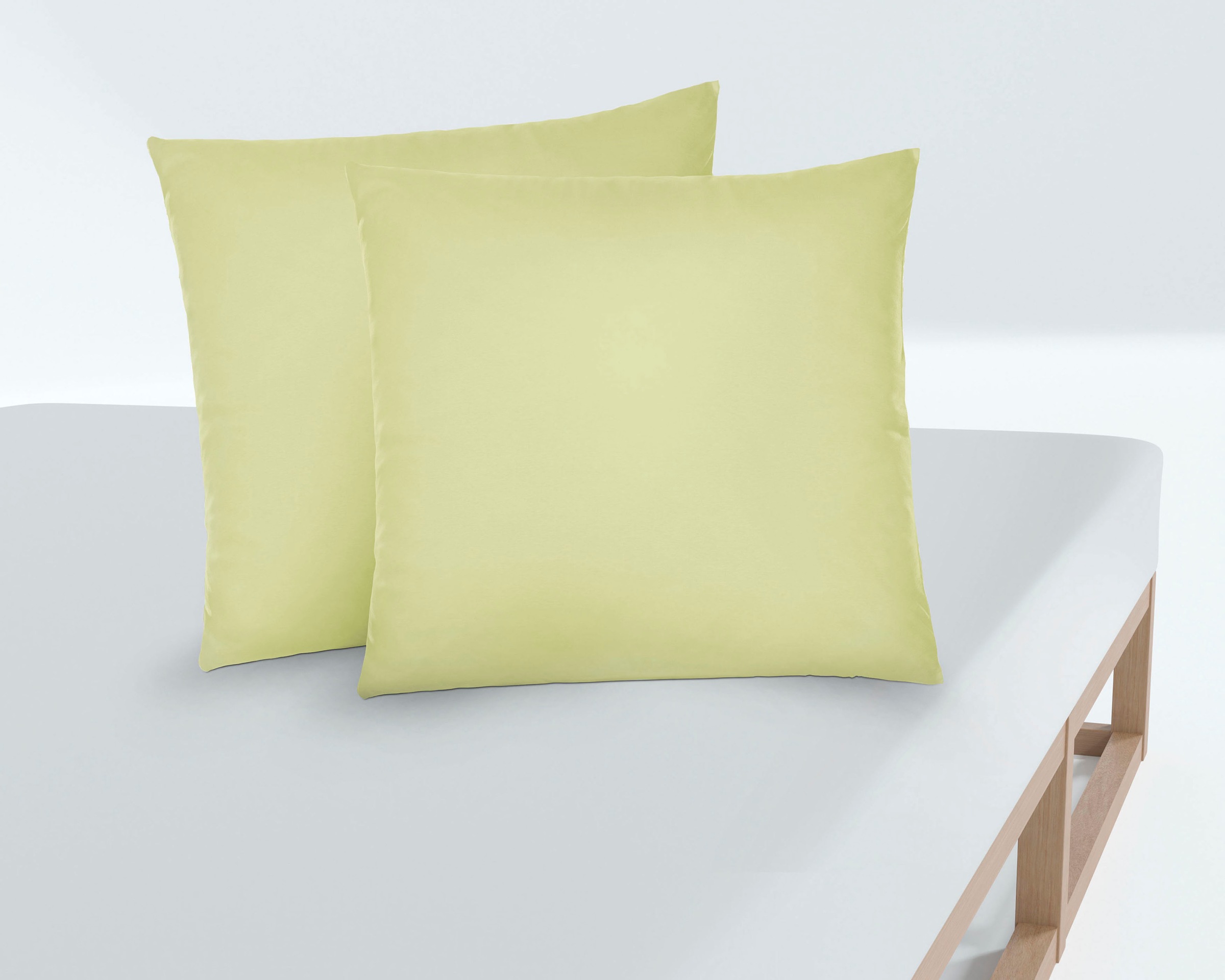 Biberna Kissenbezug »Michi Feinjersey mit Reißverschluss« verschiedene Größ günstig online kaufen