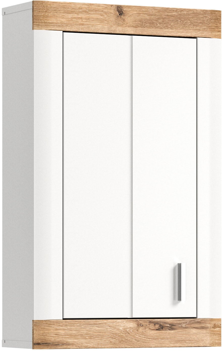 Home affaire Hängeschrank »Landsby, Breite 45 cm, 1 Tür (Türanschlag wechselbar), 1 Einlegeböden«, (1 St.), Badmöbel, Badschrank, Schrank, Wandschrank, Bad, Badezimmer