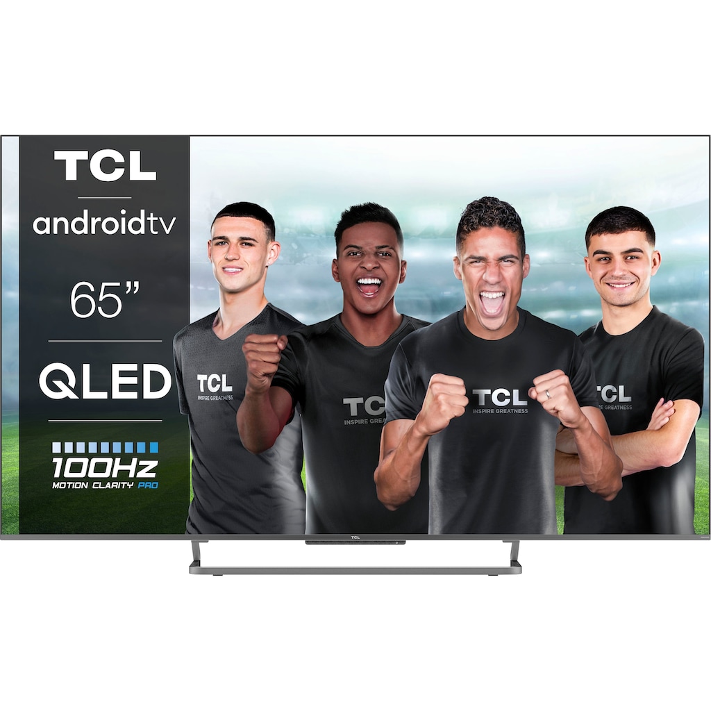 TCL QLED-Fernseher »65C728X1«, 164 cm/65 Zoll, 4K Ultra HD, Smart-TV-Android TV, Android 11, Onkyo-Soundsystem, Gaming TV