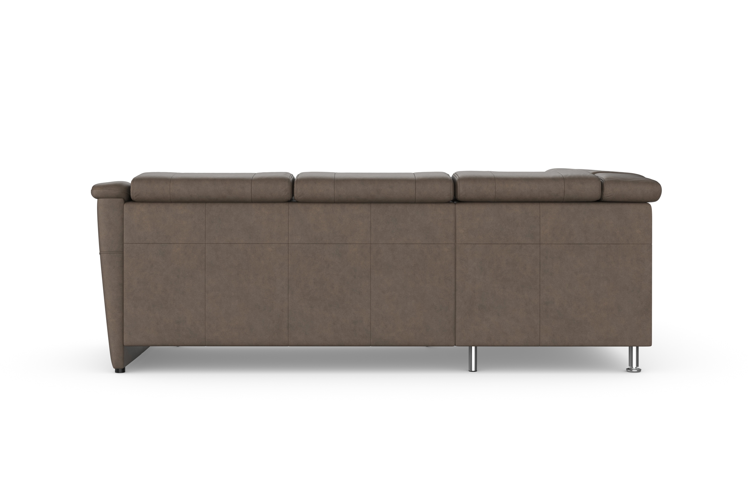 sit&more Ecksofa »Freetown L-Form«, inklusive Kopfteilverstellung und komfortablem Federkern