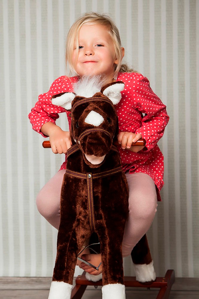 Knorrtoys® Schaukelpferd »Brauny«