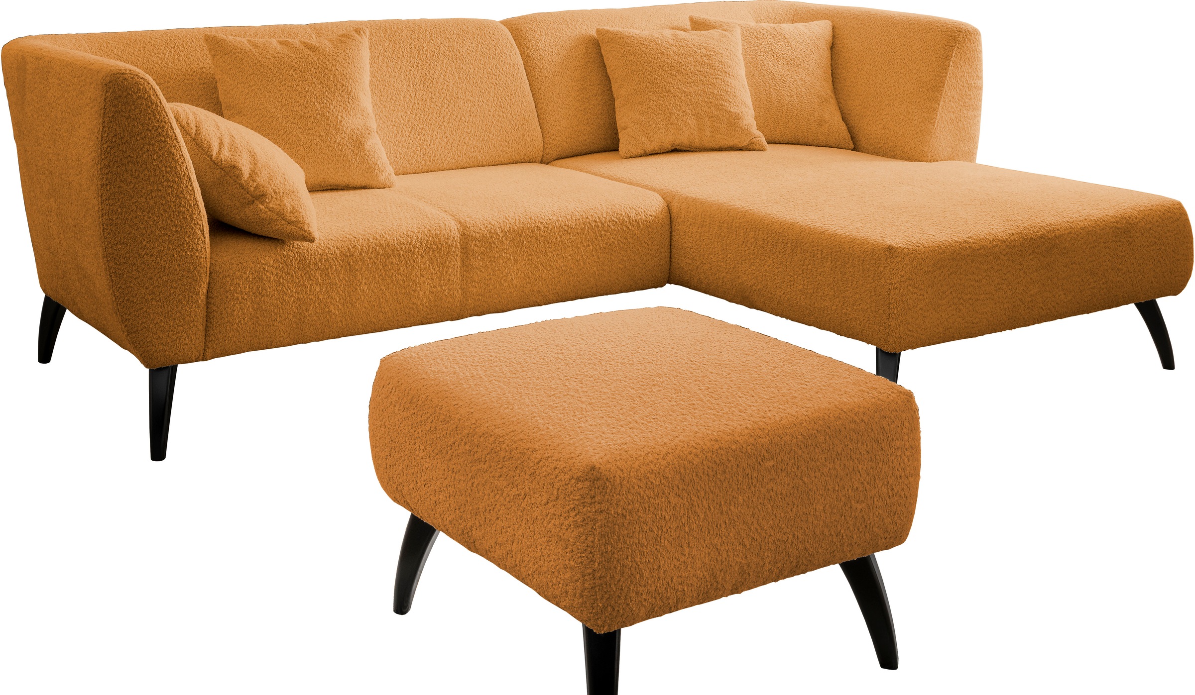 INOSIGN Ecksofa »Colori Polstermöbel mit zeitlos eleganter Rückenführung. L günstig online kaufen