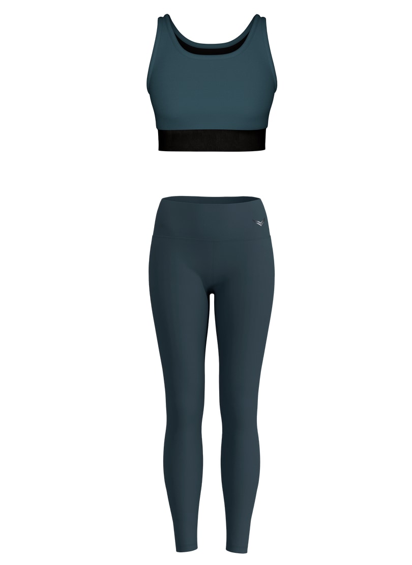 Trigema Sweater »TRIGEMA Sport-Set aus Sport-Bustier und Sport-Hose«