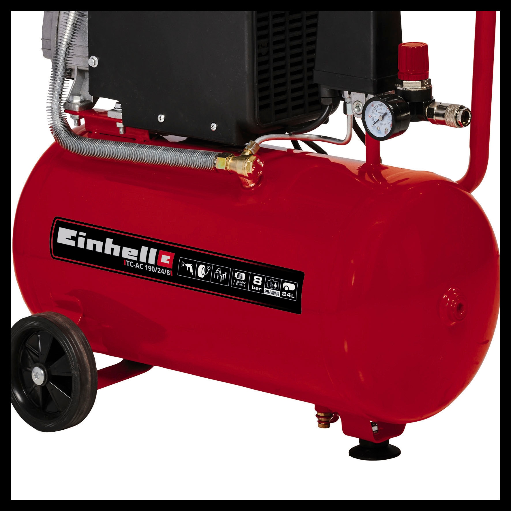 Einhell Kompressor »TC-AC 190/24/8«, 8 bar Betriebsdruck