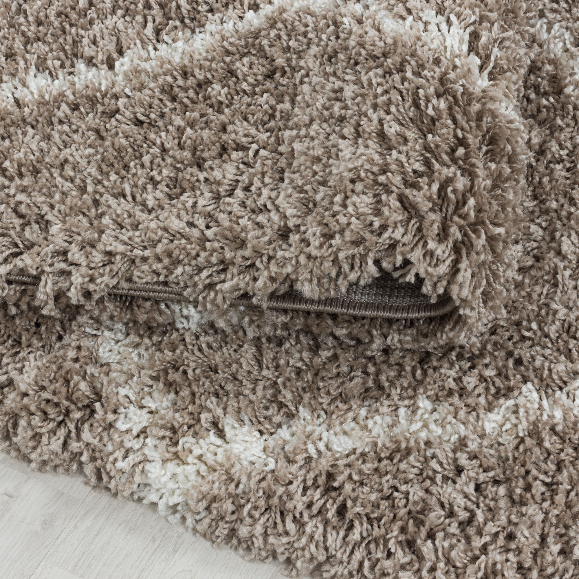 Ayyildiz Teppiche Hochflor-Teppich »ALVOR 3401«, rund, 50 mm Höhe, Shaggy, günstig online kaufen