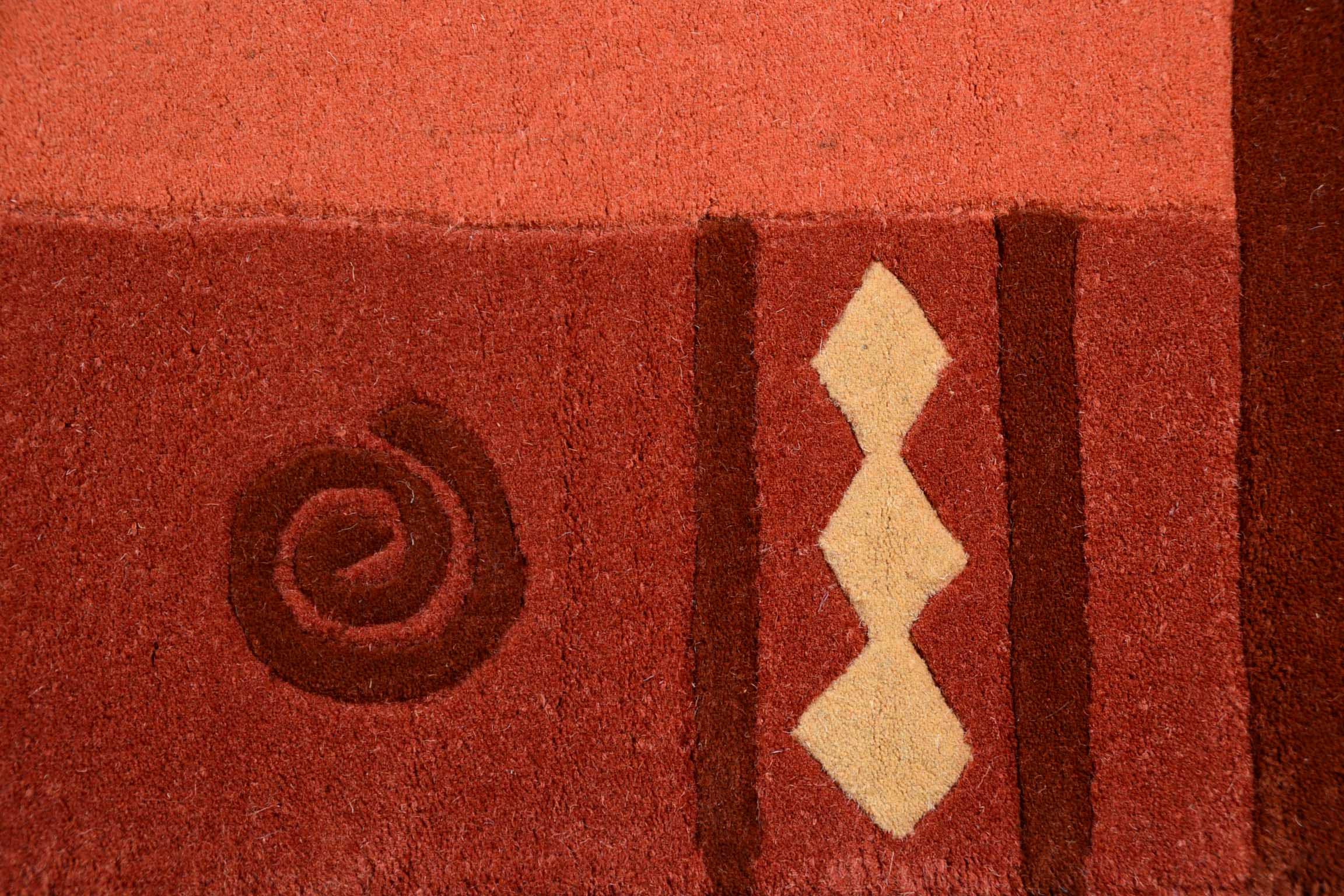 THEKO Wollteppich »Ambadi«, rechteckig, reine Schurwolle, handgetuftet, mit Bordüre, modern