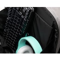 Hyrican Gaming-Laptoprucksack »Striker Game Bag JUMPER NOZ01494, mit App gesteuerte RBG-LEDs, Für Notebooks bis 15,6 Zoll, gepolsterte Schultergurte, besonders widerstandsfähige Hartschale«