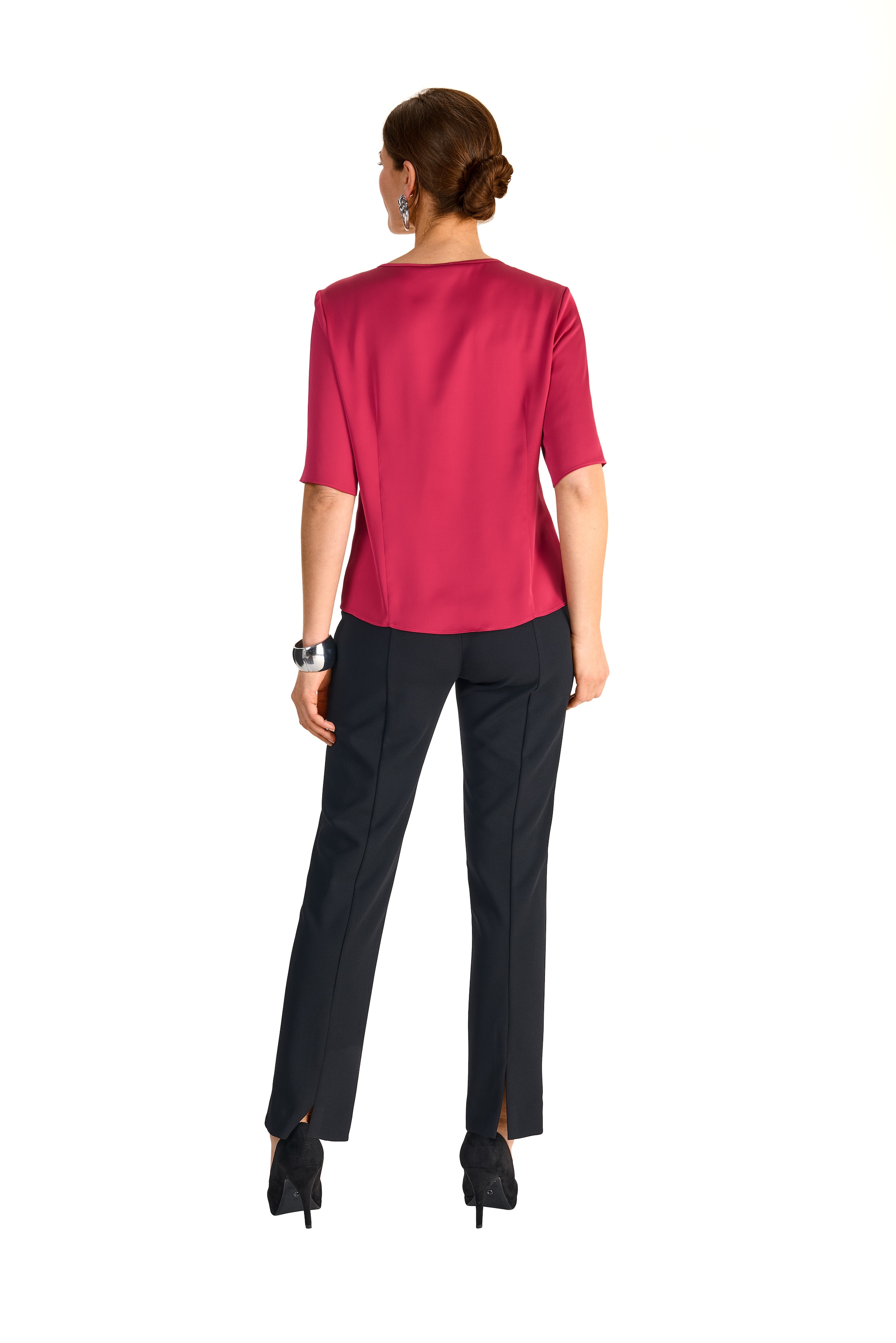 HERMANN LANGE Collection Blusenshirt, mit Raffung